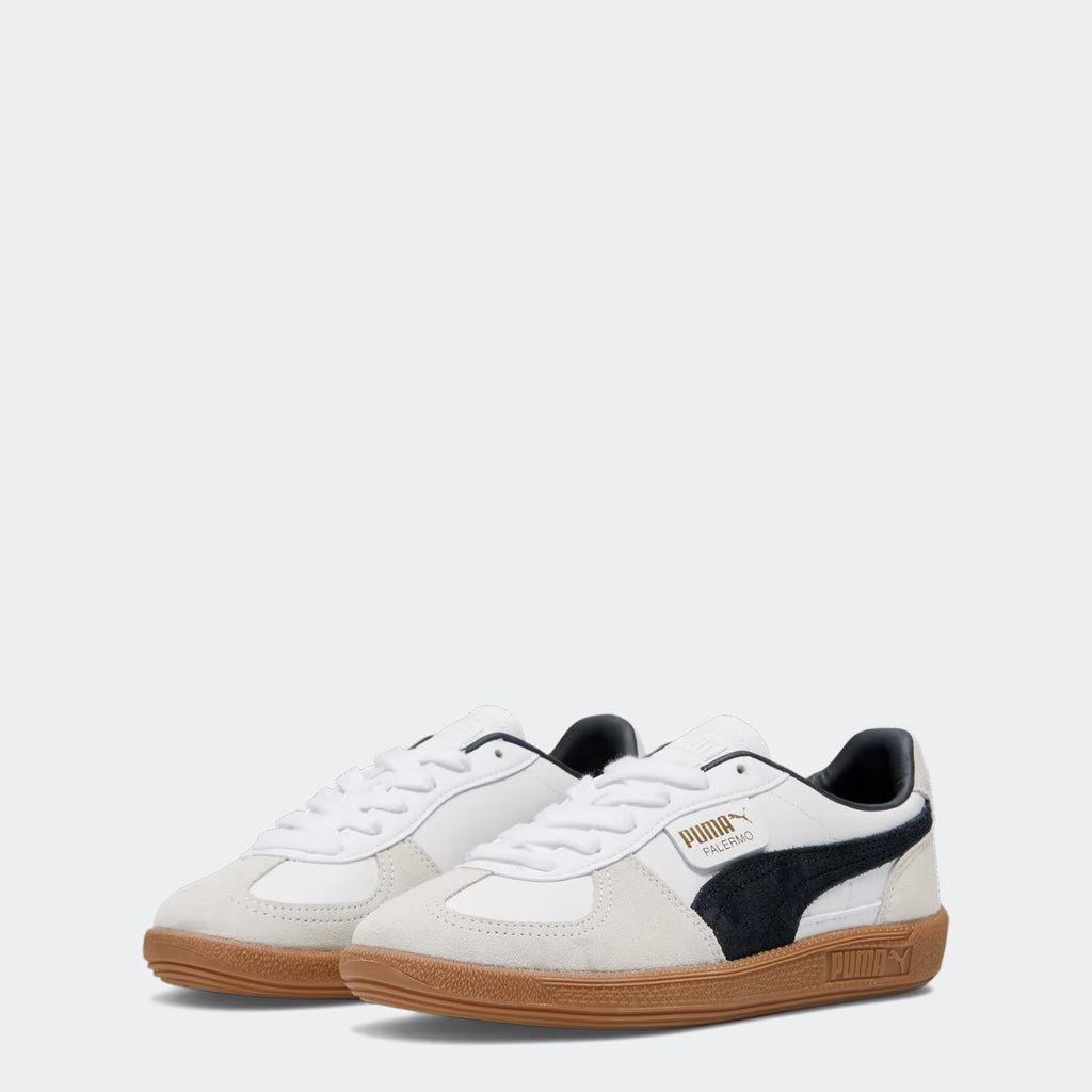 Women's PUMA Palermo Leather Shoes White