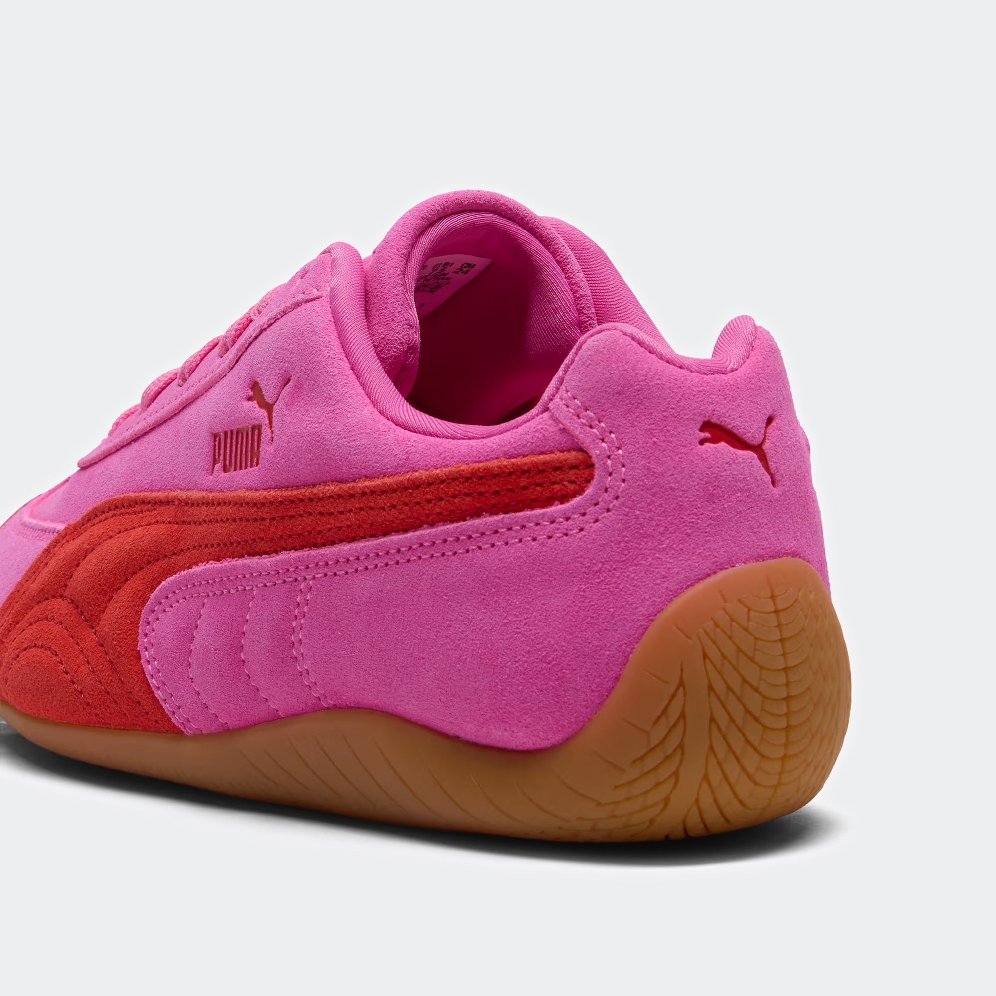 Women's PUMA Speedcat OG Shoes Pink Pixel / Glowing Red