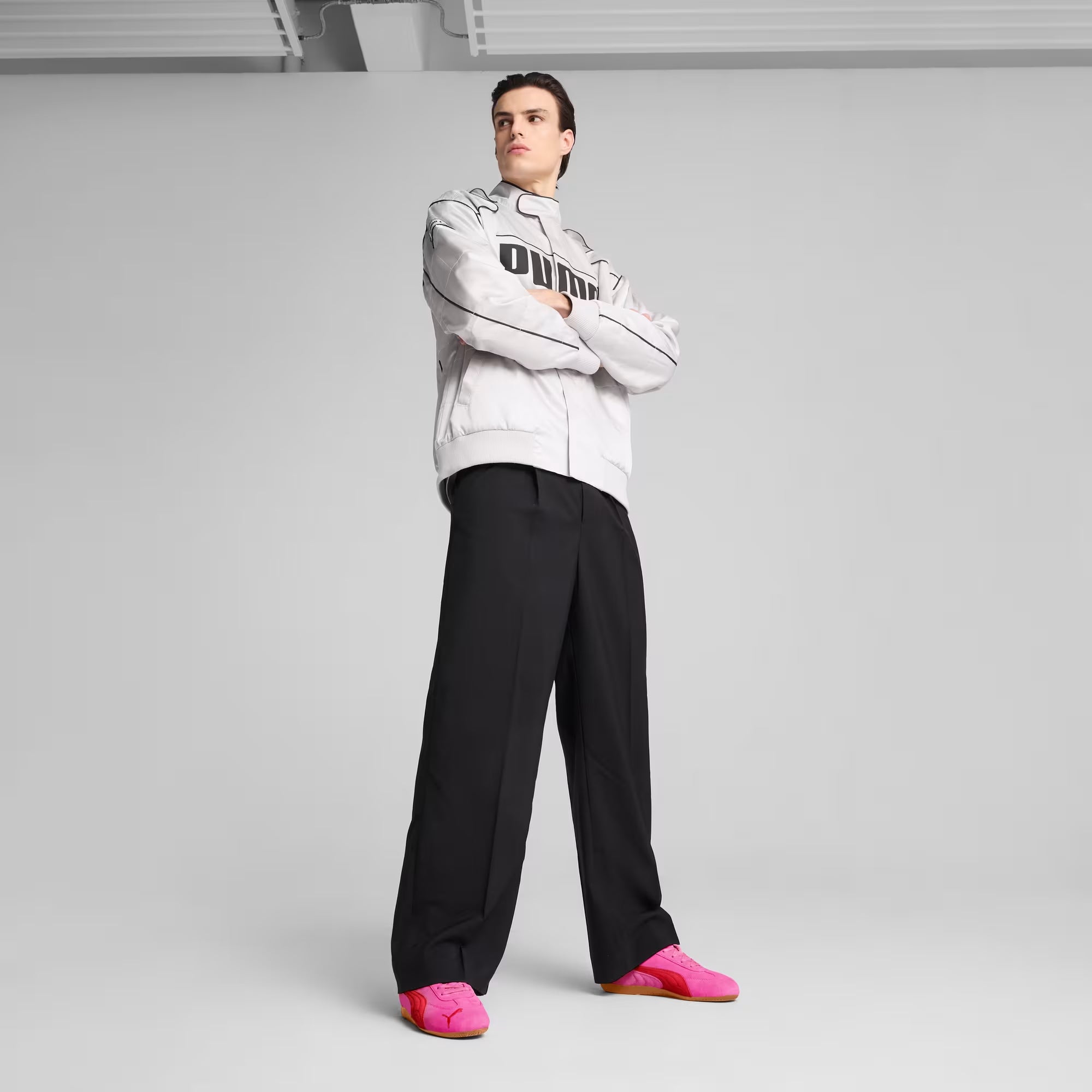 Women's PUMA Speedcat OG Shoes Pink Pixel / Glowing Red