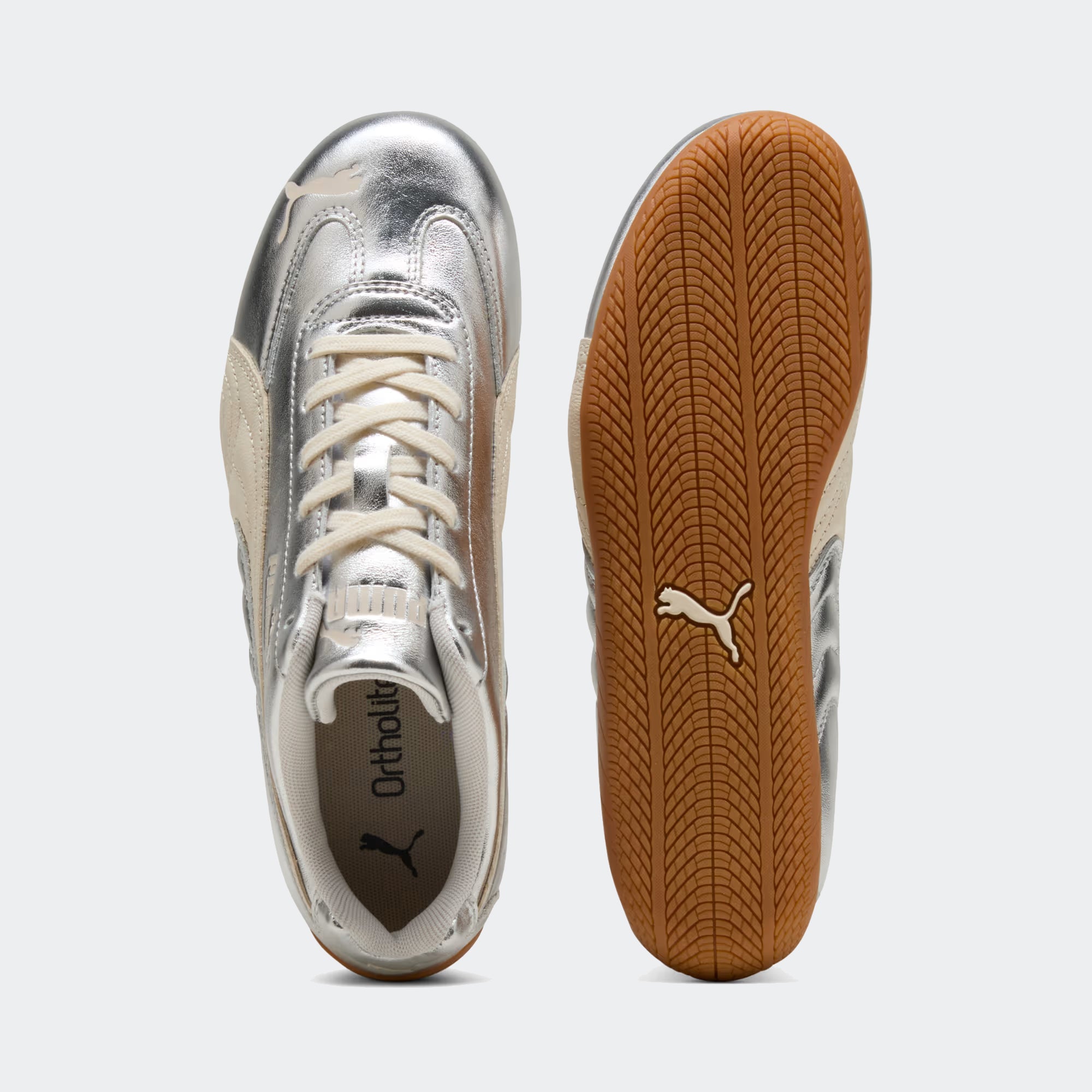 Women's PUMA Speedcat Silver Shoes Alpine Snow | Chicago City Sports