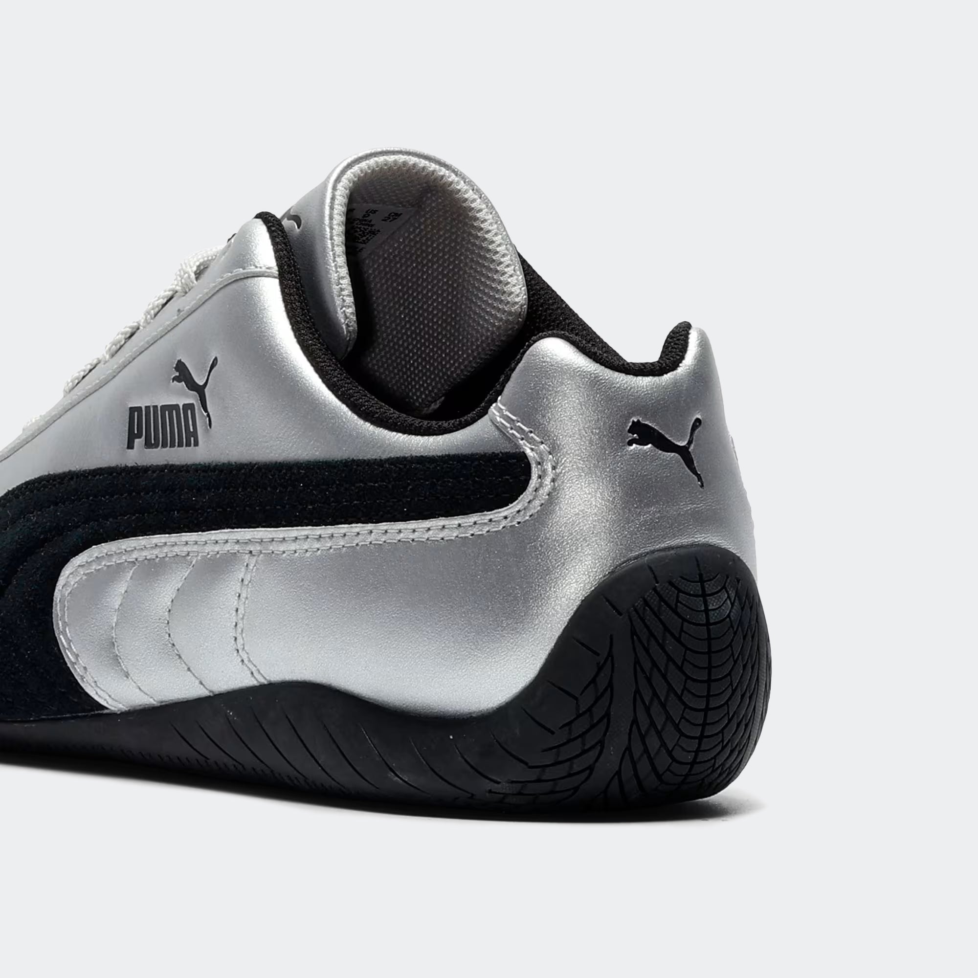 Women's PUMA Speedcat Metallic Shoes Silver