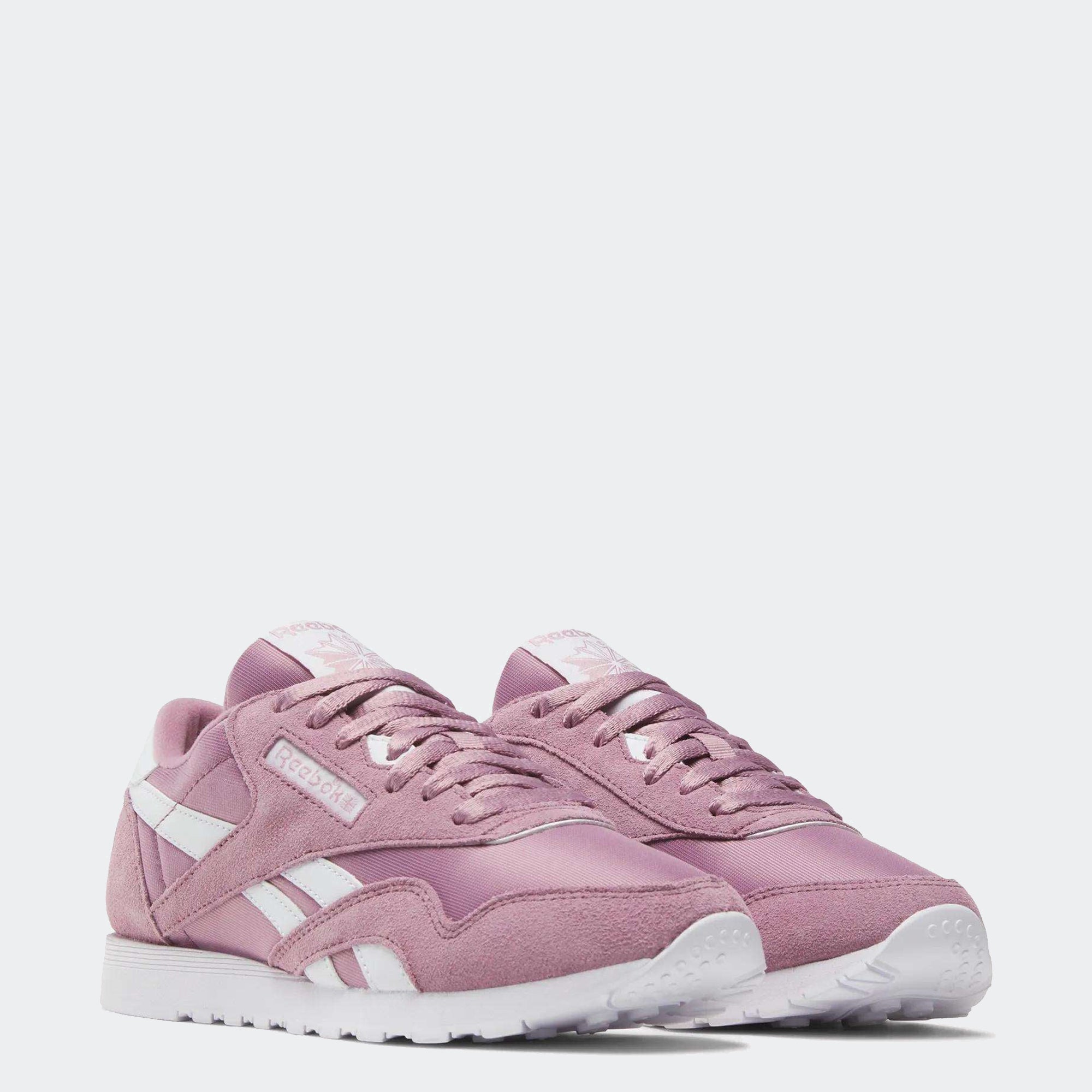 Women's Reebok Classic Nylon Shoes Berry Chill / White