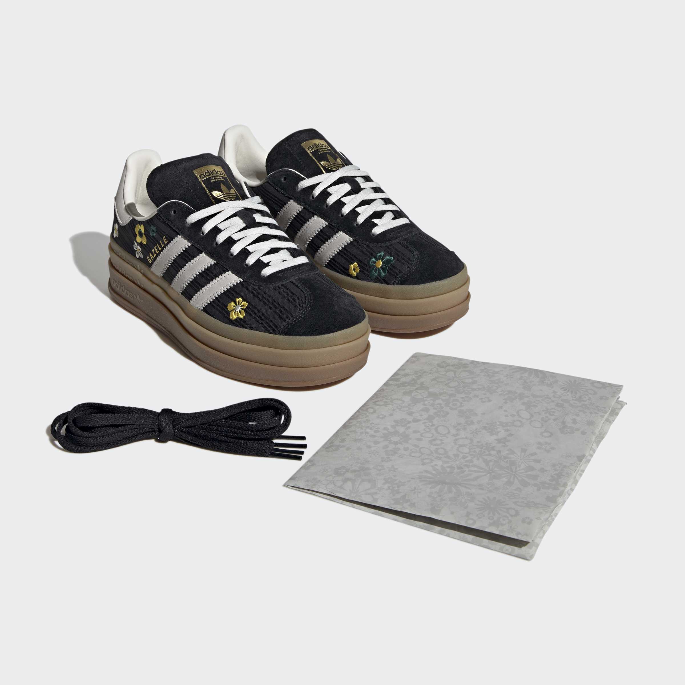 Women's adidas Originals Gazelle Bold Shoes Better Black