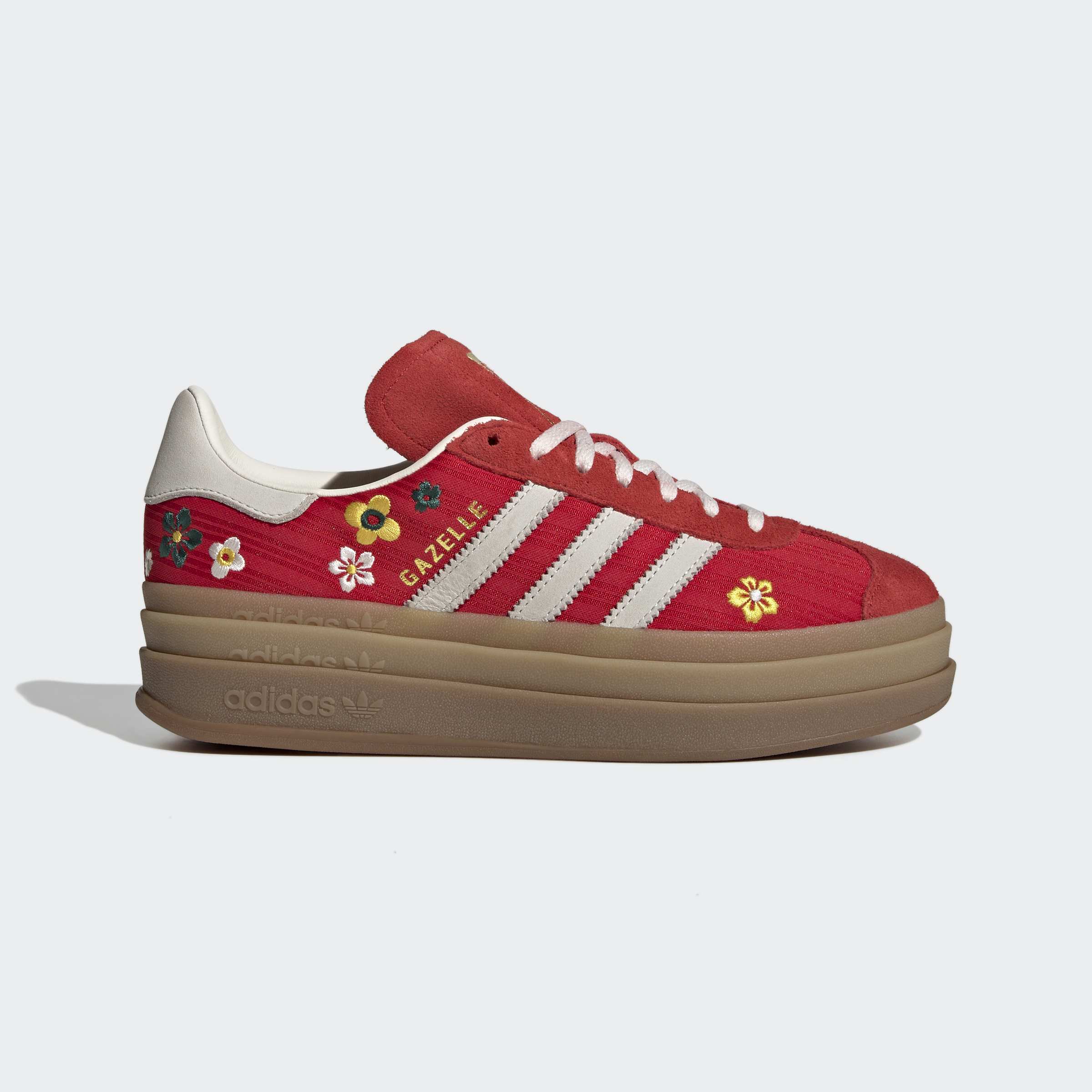 Women's adidas Originals Gazelle Bold Shoes Better Scarlet