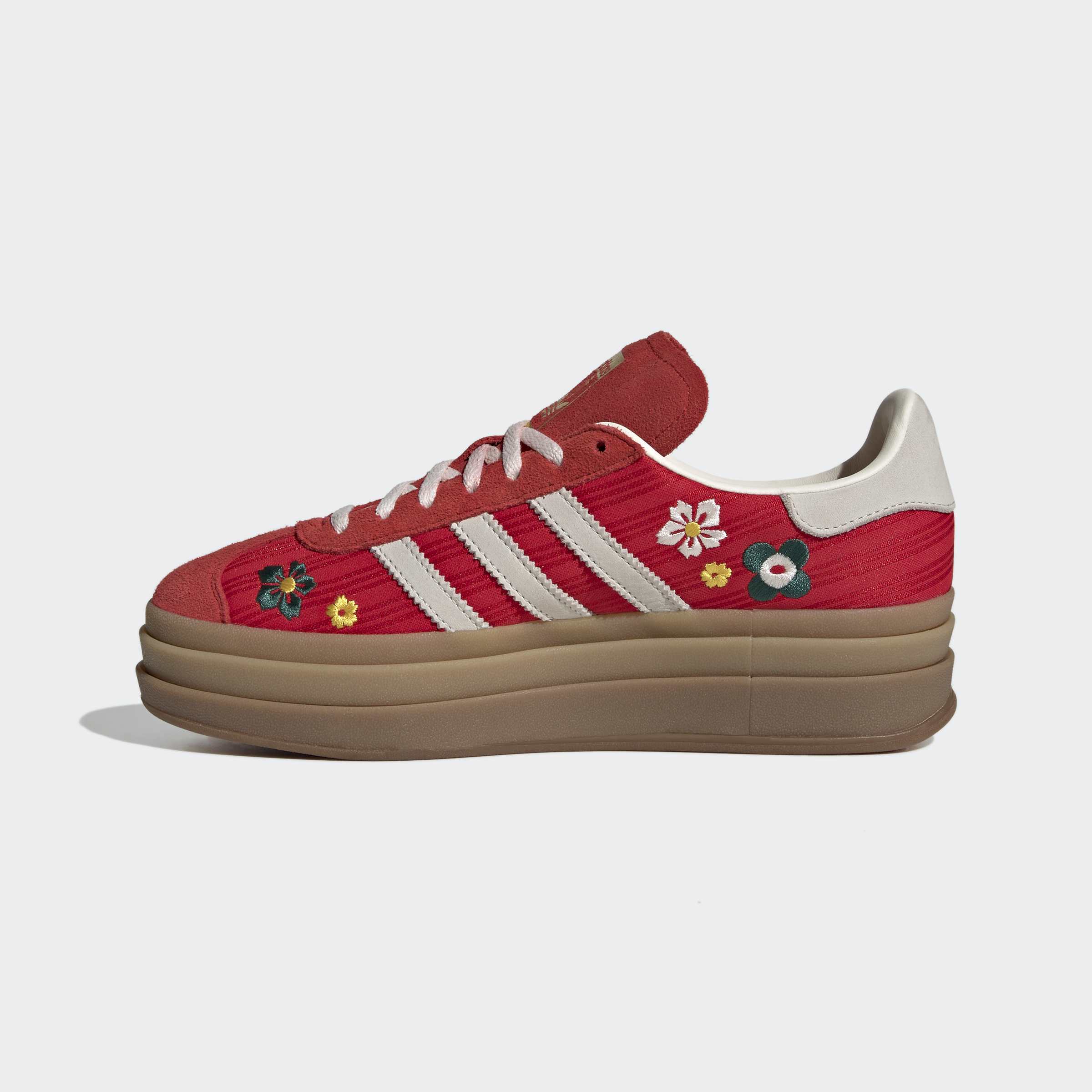 Women's adidas Originals Gazelle Bold Shoes Better Scarlet