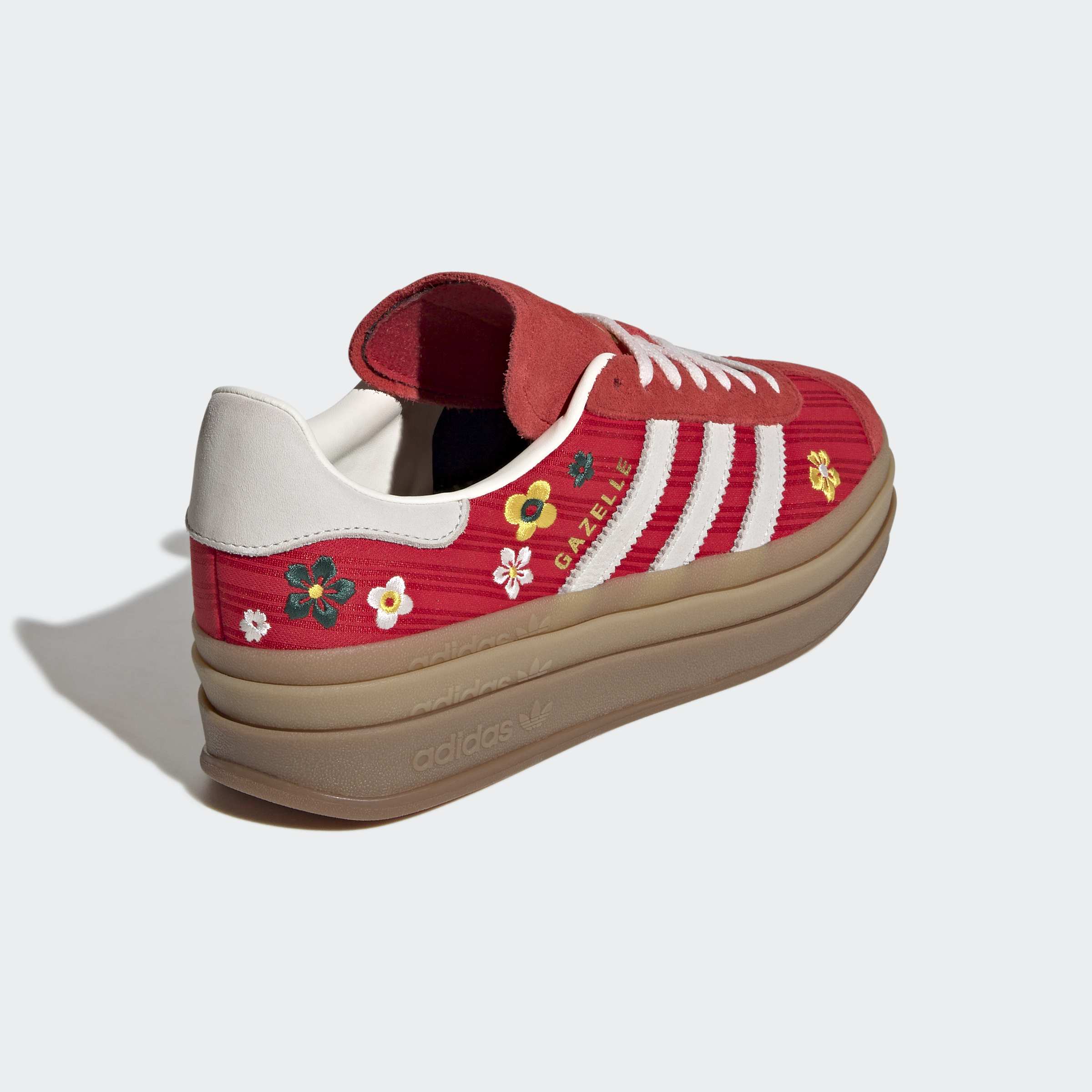 Women's adidas Originals Gazelle Bold Shoes Better Scarlet