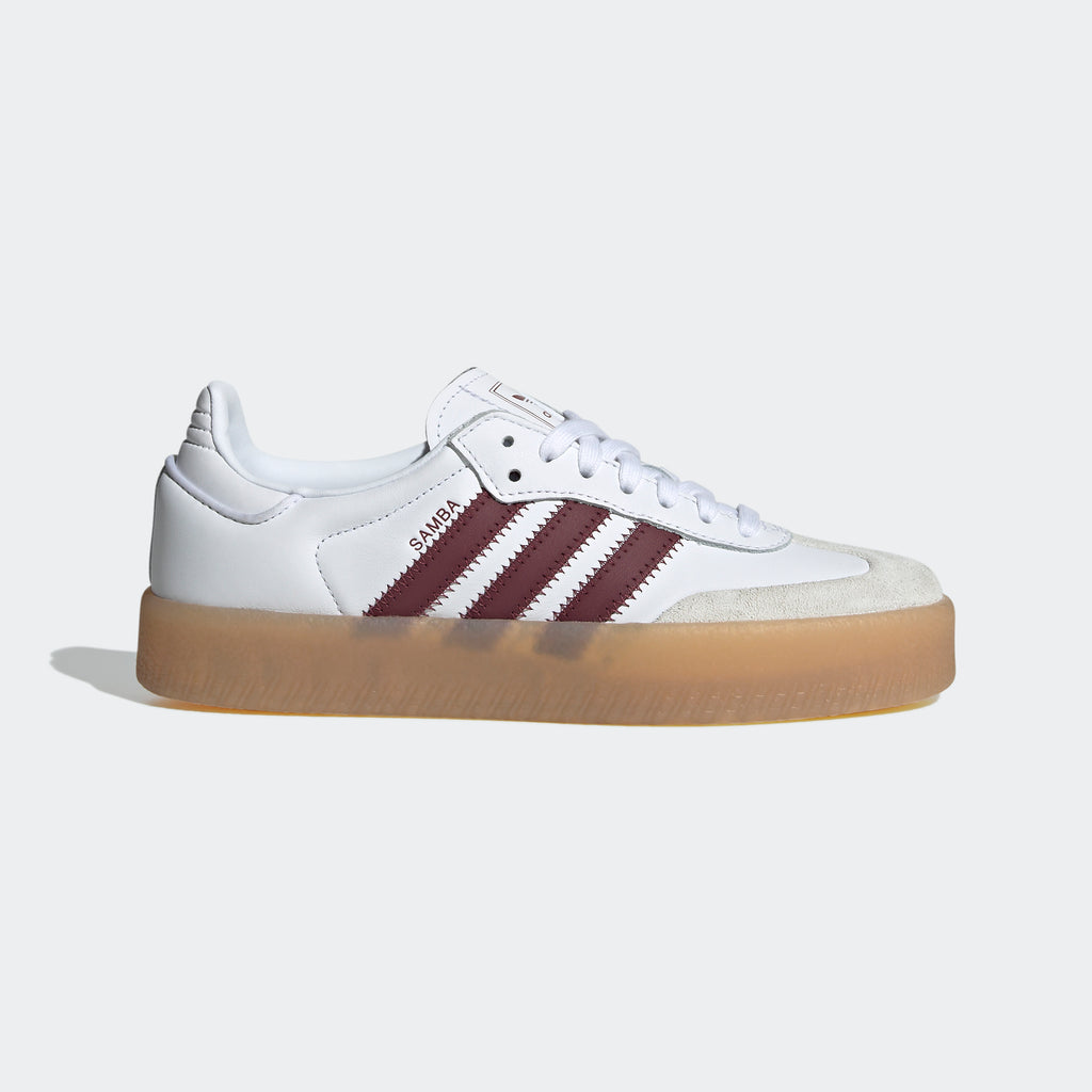 Women's adidas Originals Sambae Shoes White Shadow Red