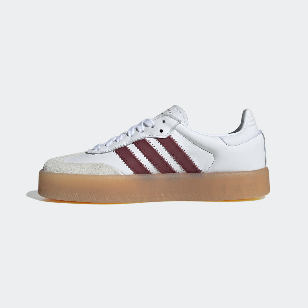 Women's adidas Originals Sambae Shoes White Shadow Red