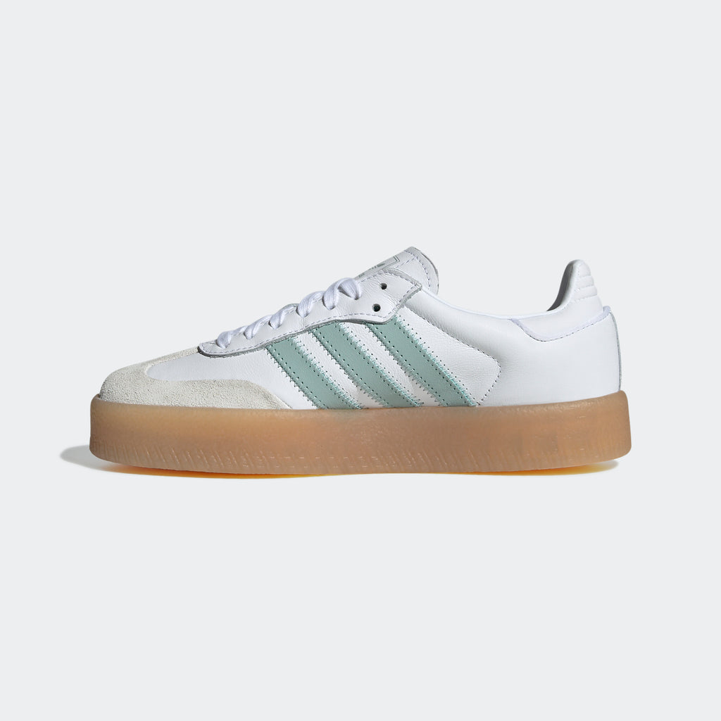 Women's adidas Originals Sambae Shoes White Wonder Blue