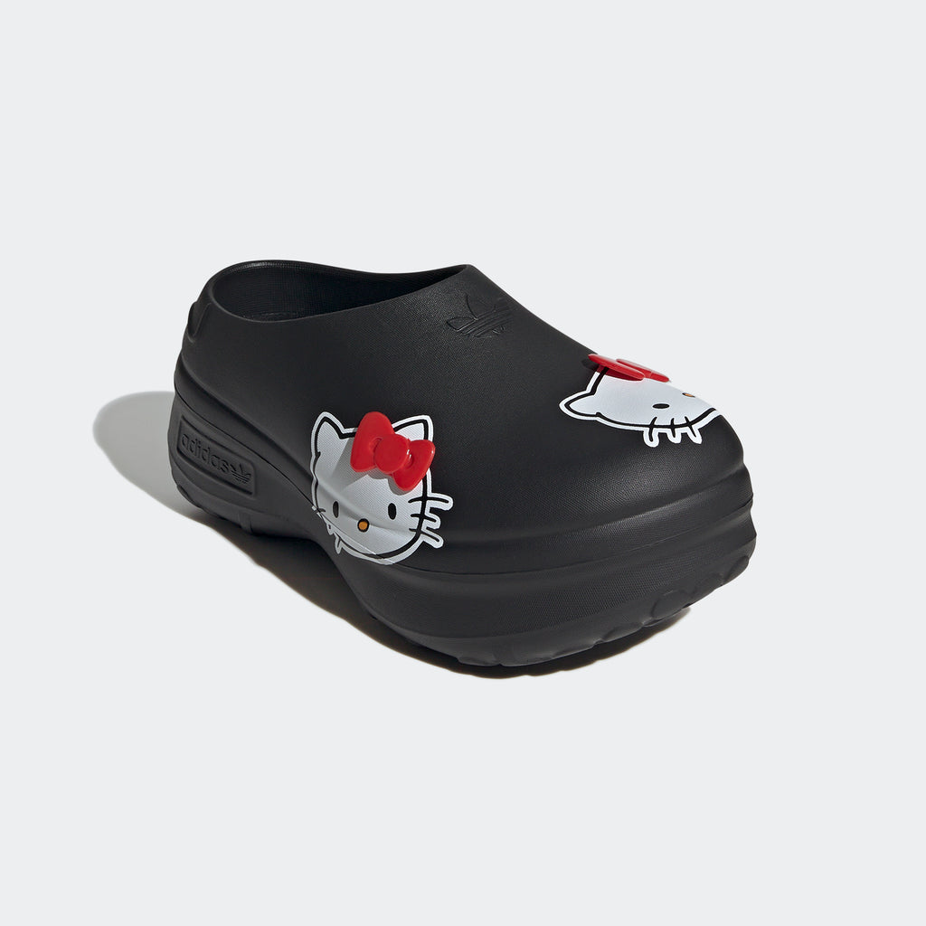 Women's adidas Originals x Hello Kitty Stan Smith Mule Shoes Black