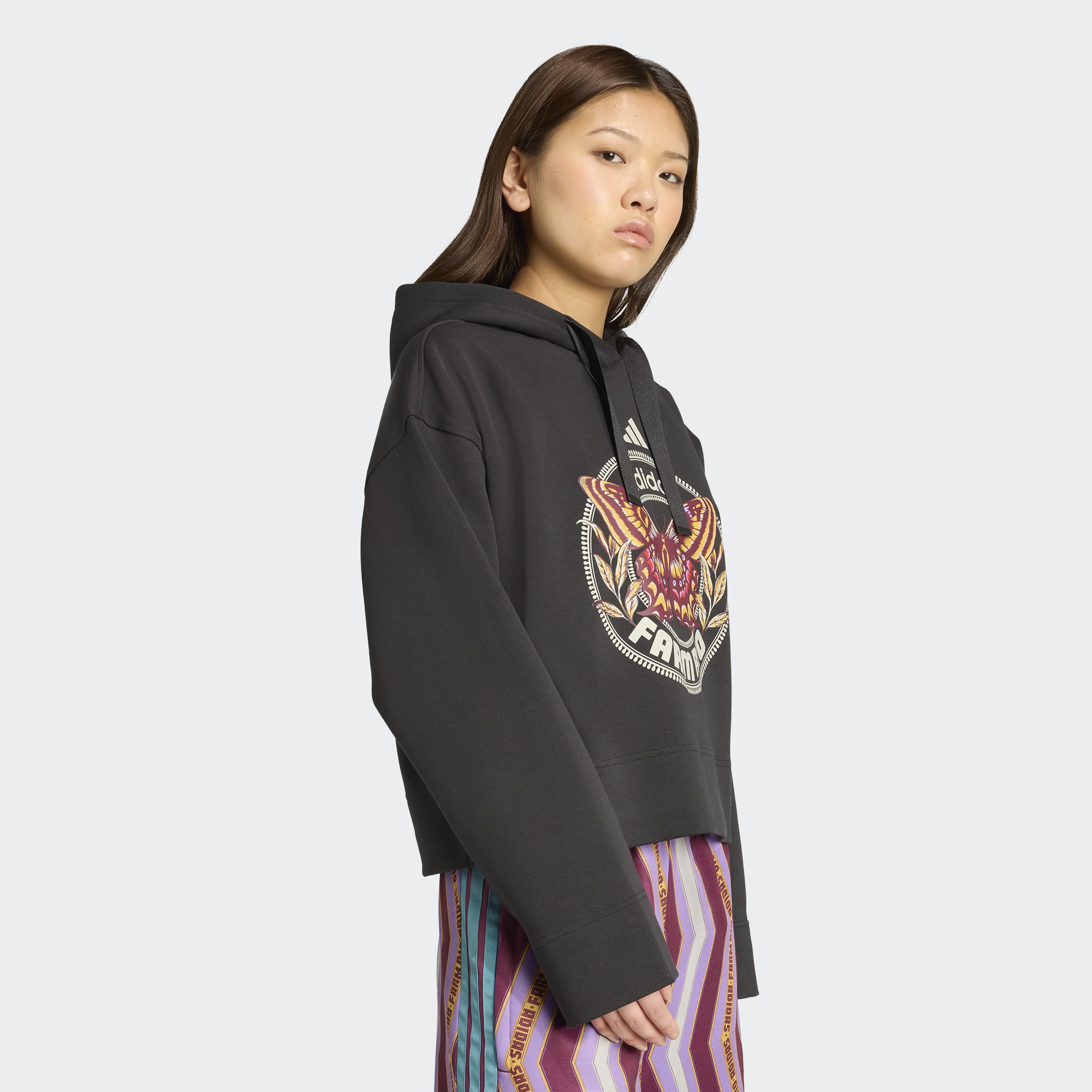 Women's adidas Sportswear x FARM Hoodie Black