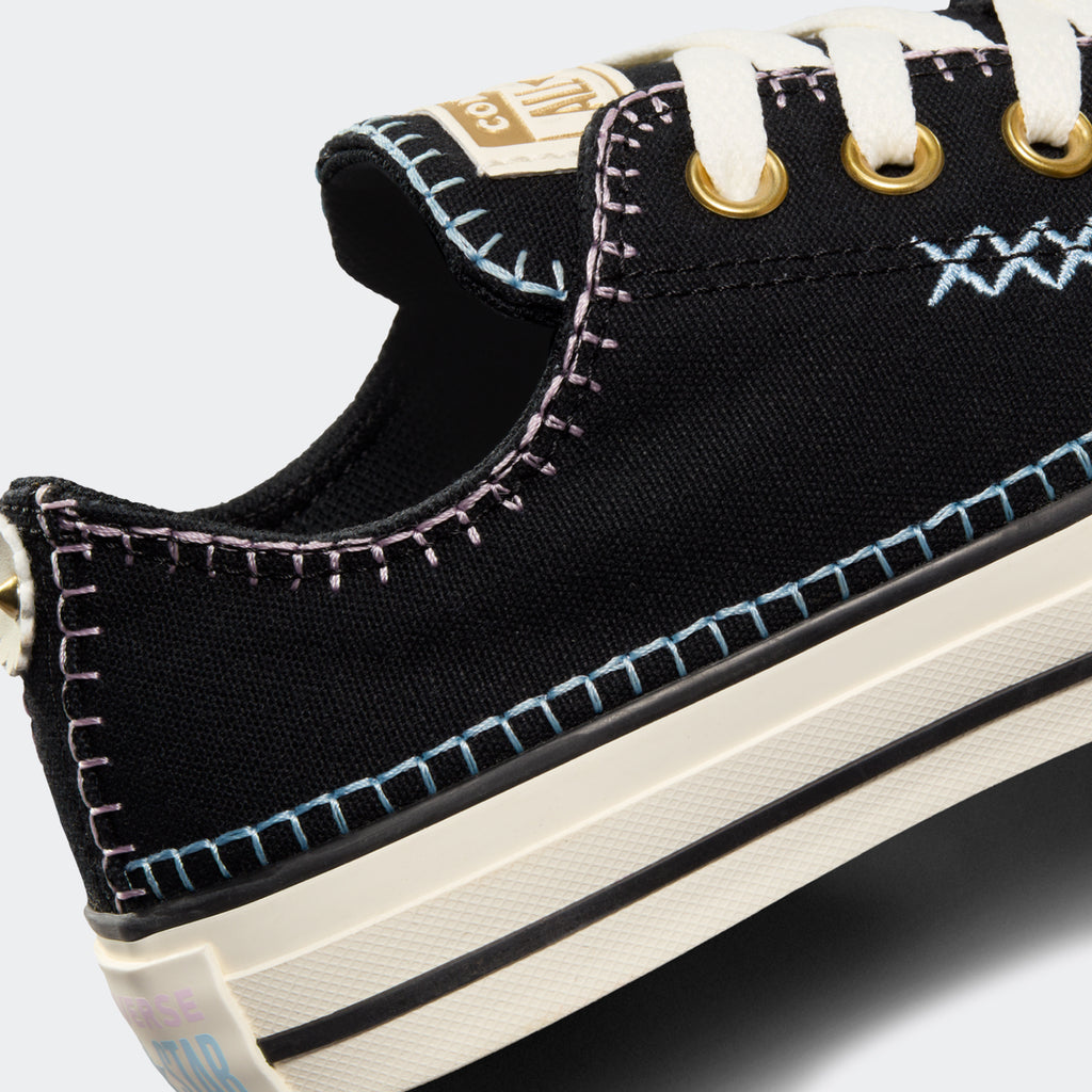 Women's Converse Chuck Taylor All Star Crafted Stitching Black
