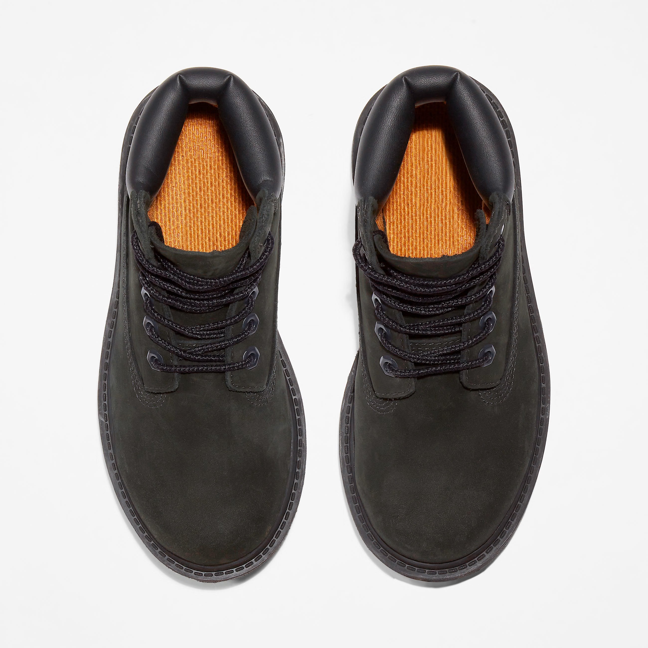Little Kid Timberland Premium 6-Inch Waterproof Boots Black