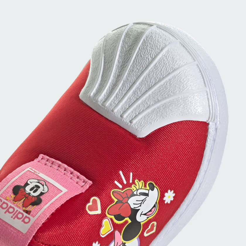 Toddlers adidas Originals X Disney Superstar 360 Shoes Red