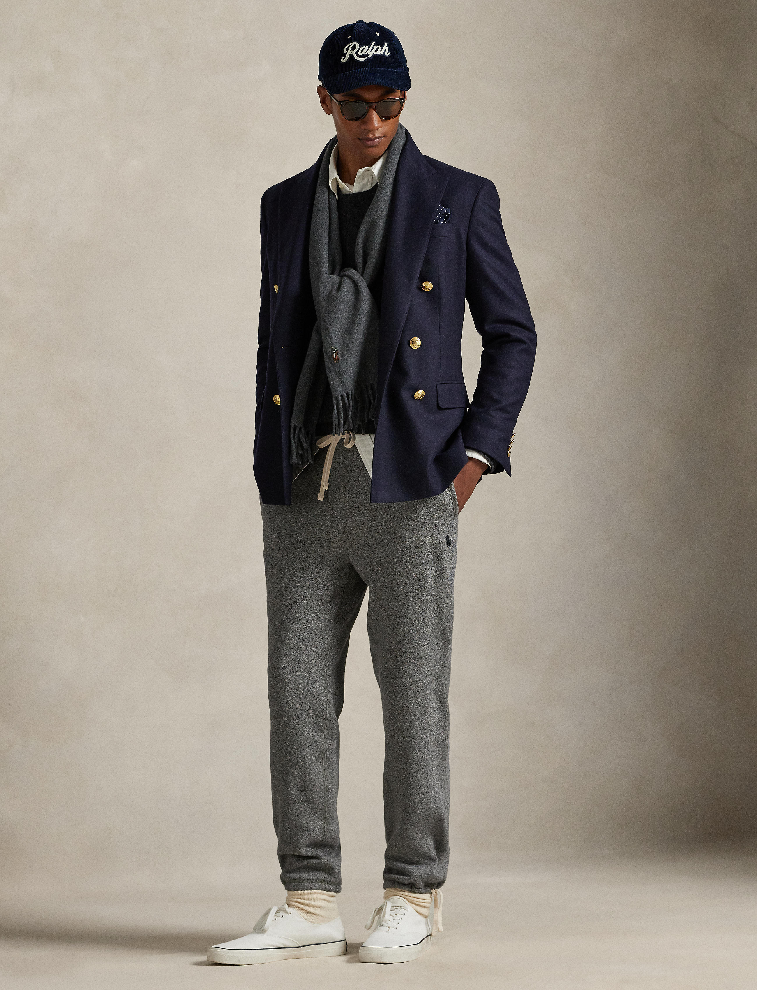 Men's Polo Ralph Lauren Fleece Sweatpant Ash Grey Heather