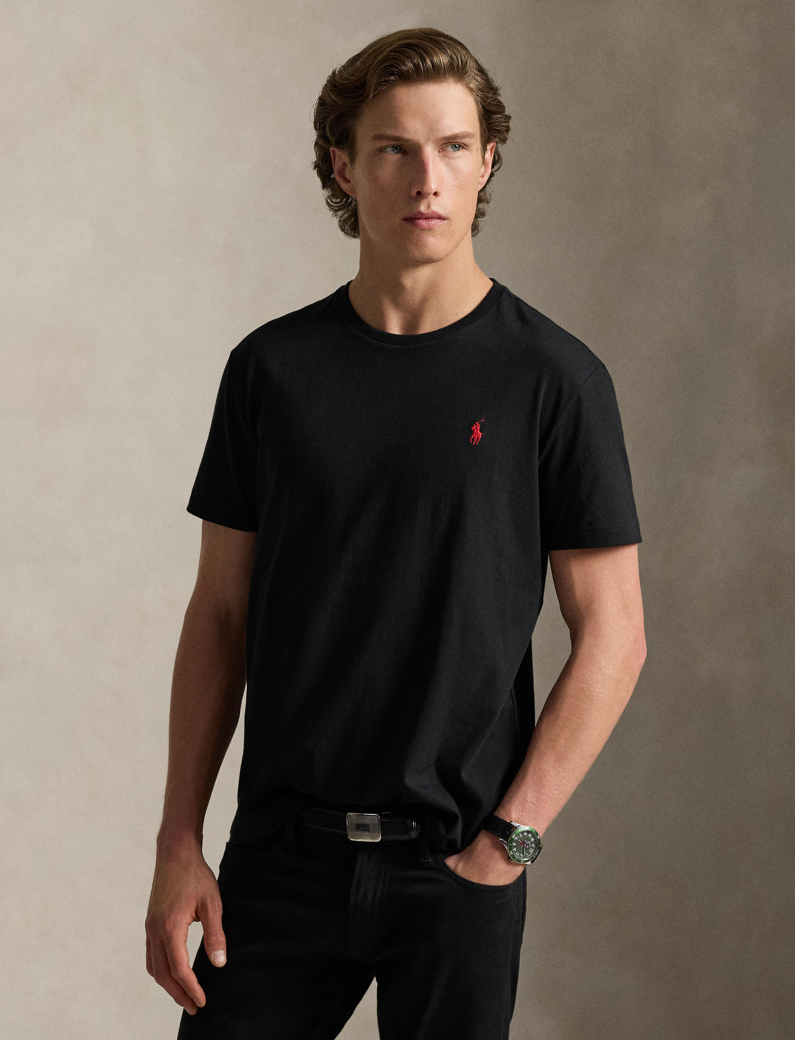 Men's Polo Ralph Lauren Crewneck T-Shirt Black