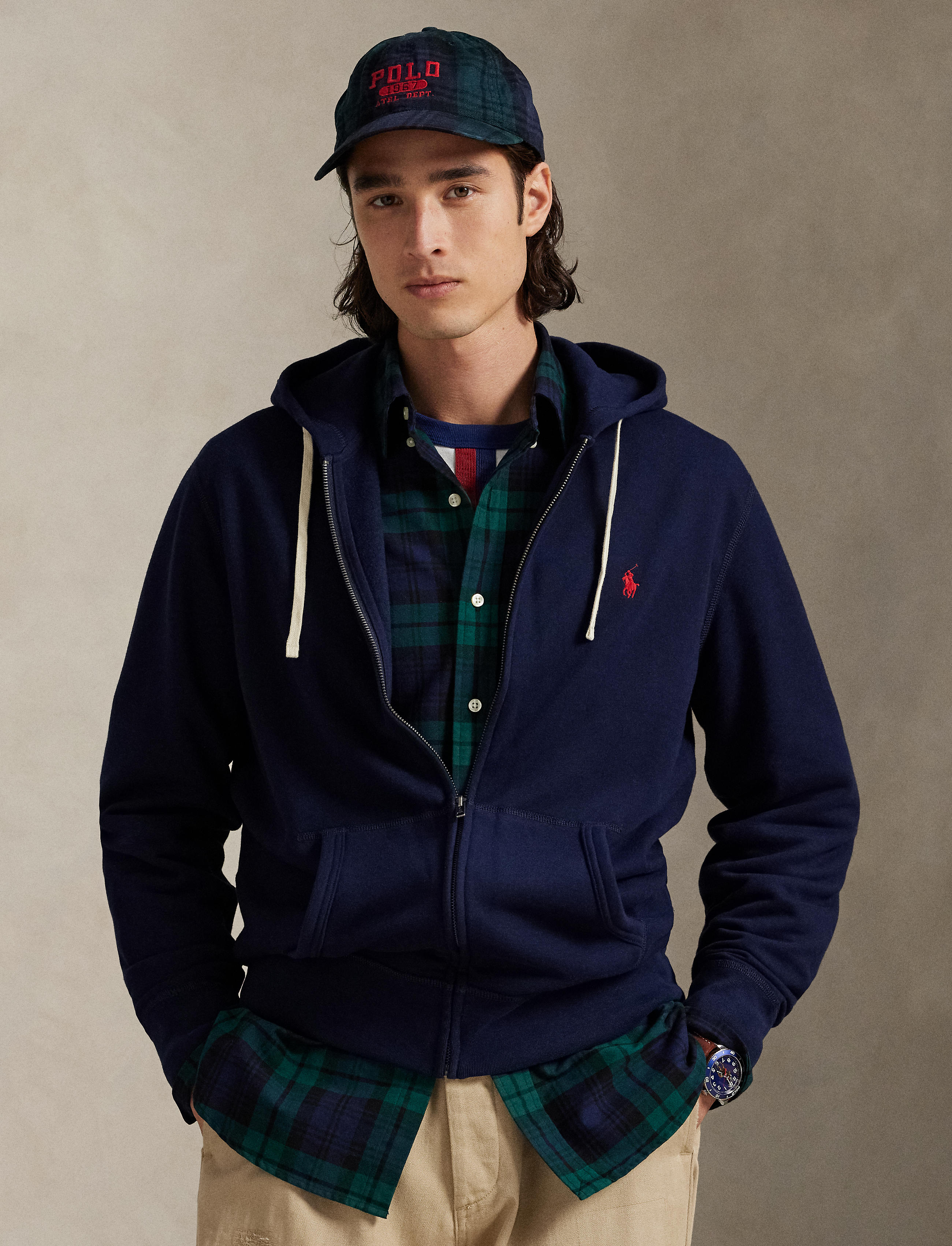 Men's Polo Ralph Lauren Fleece Full-Zip Hoodie | Chicago City Sports
