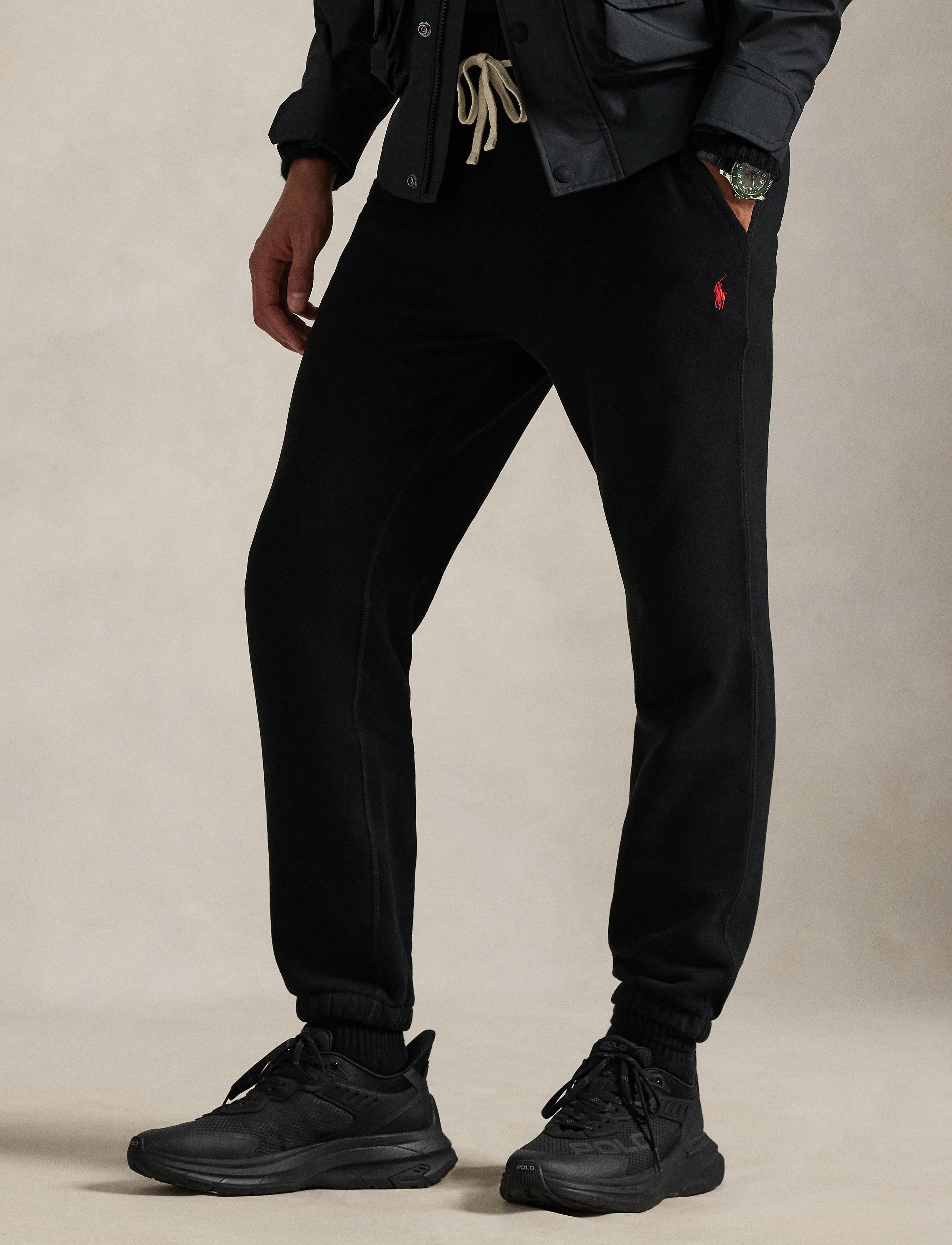 Polo Ralph Lauren The RL Fleece Sweatpant Black | Chicago City Sports