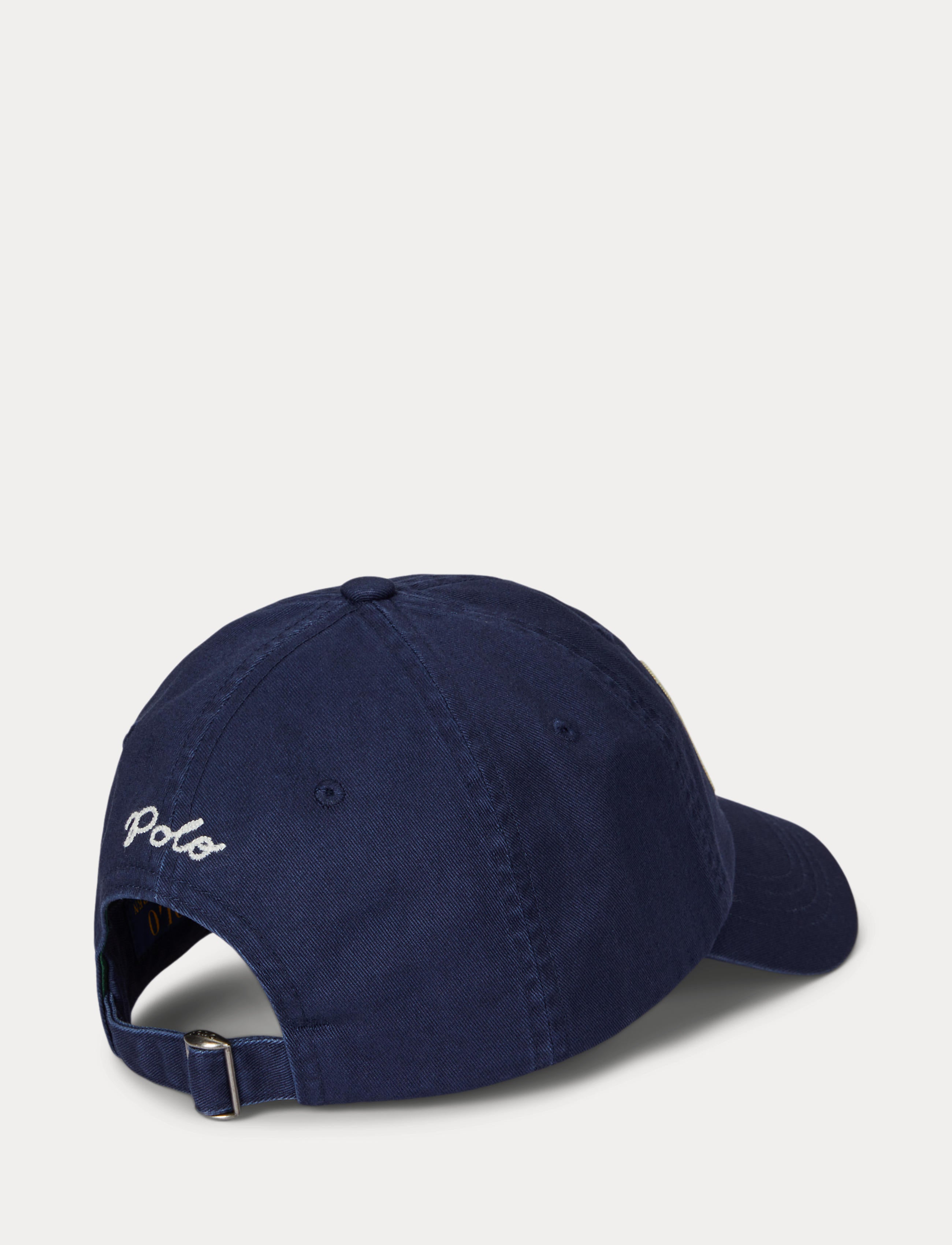 Polo Ralph Lauren NY Patch Twill Ball Cap Newport Navy