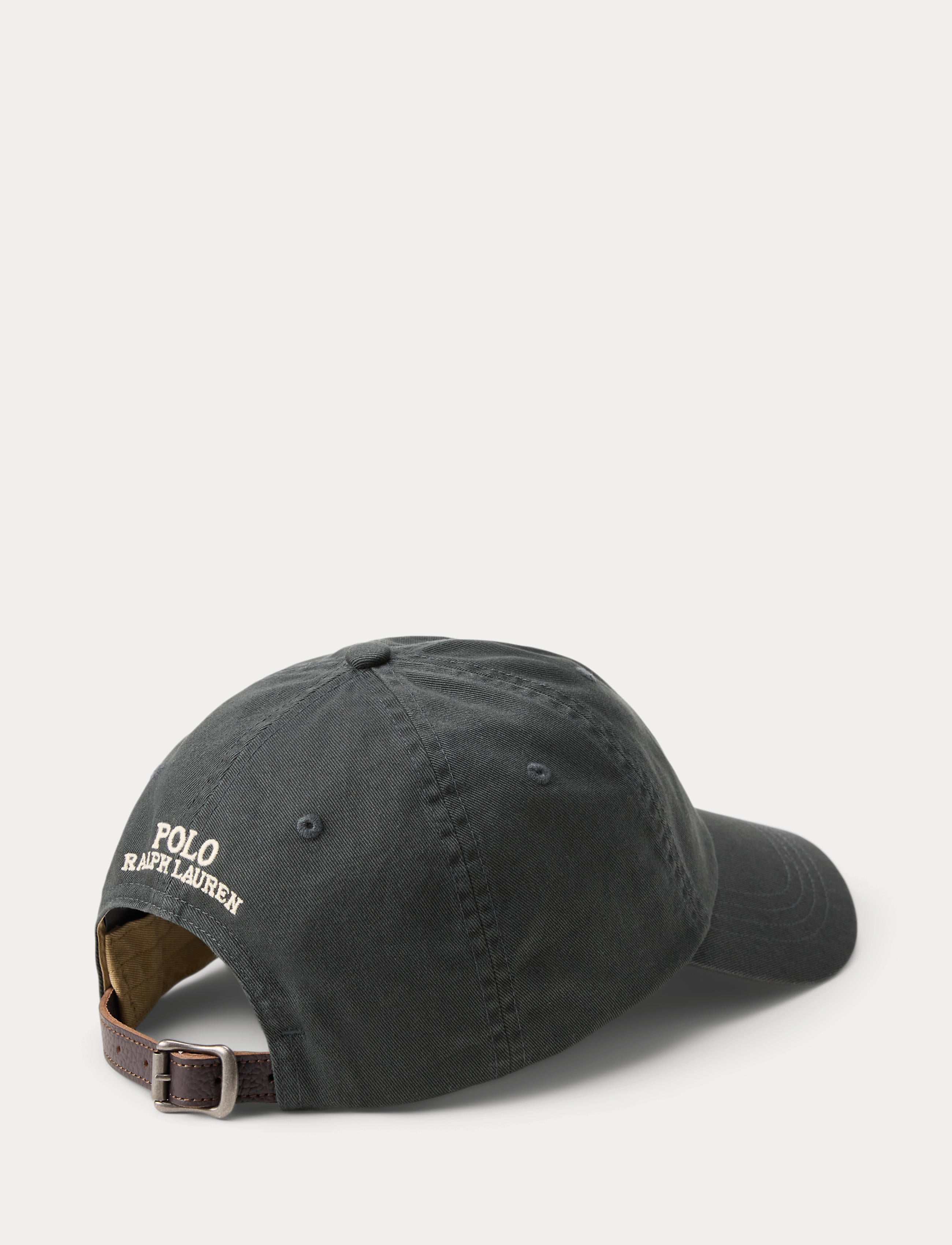 Ralph Lauren Polo Bear Twill Ball Cap Deep Grey | Chicago City Sports