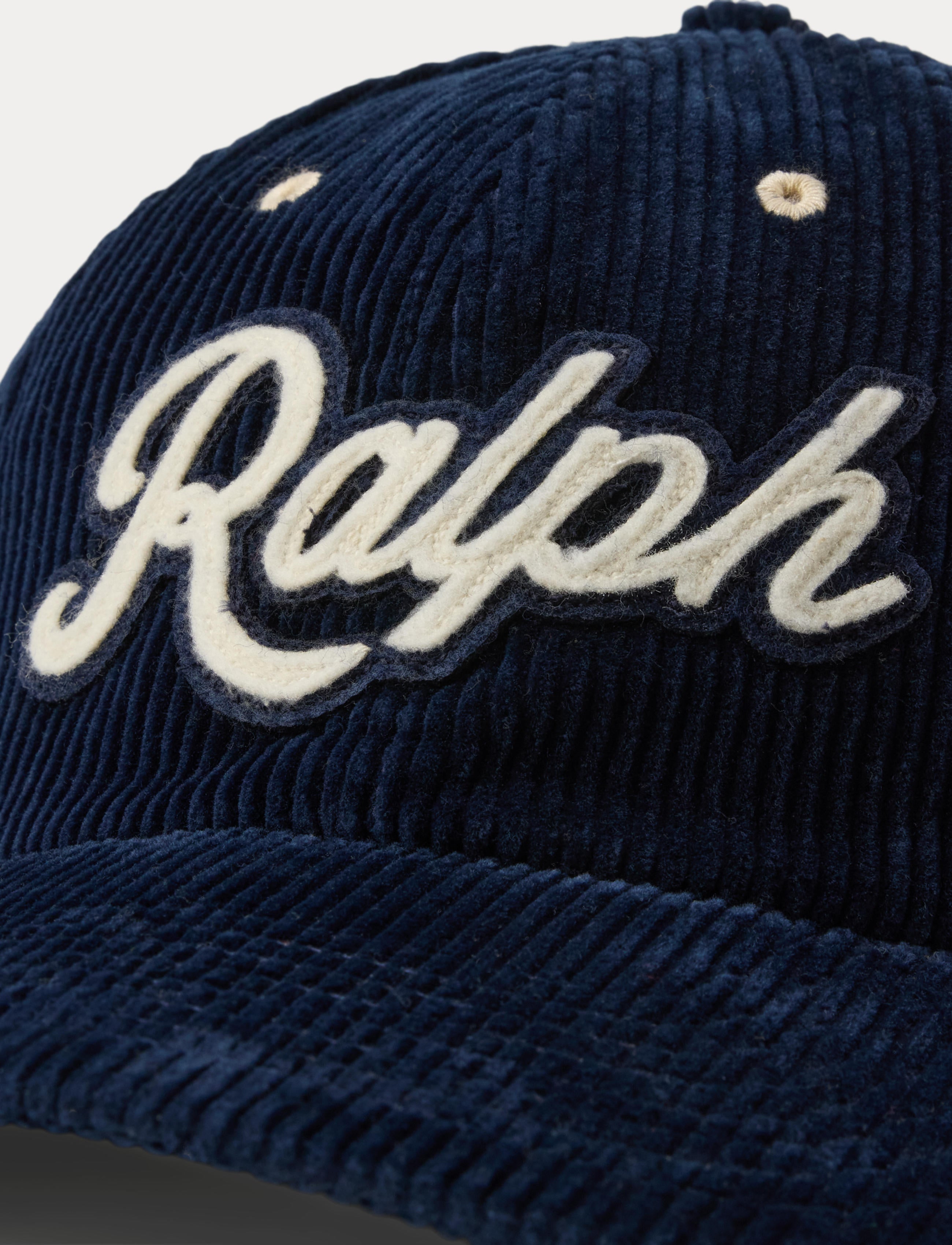 Men's Polo Ralph Lauren Corduroy Ball Cap Hunter Navy