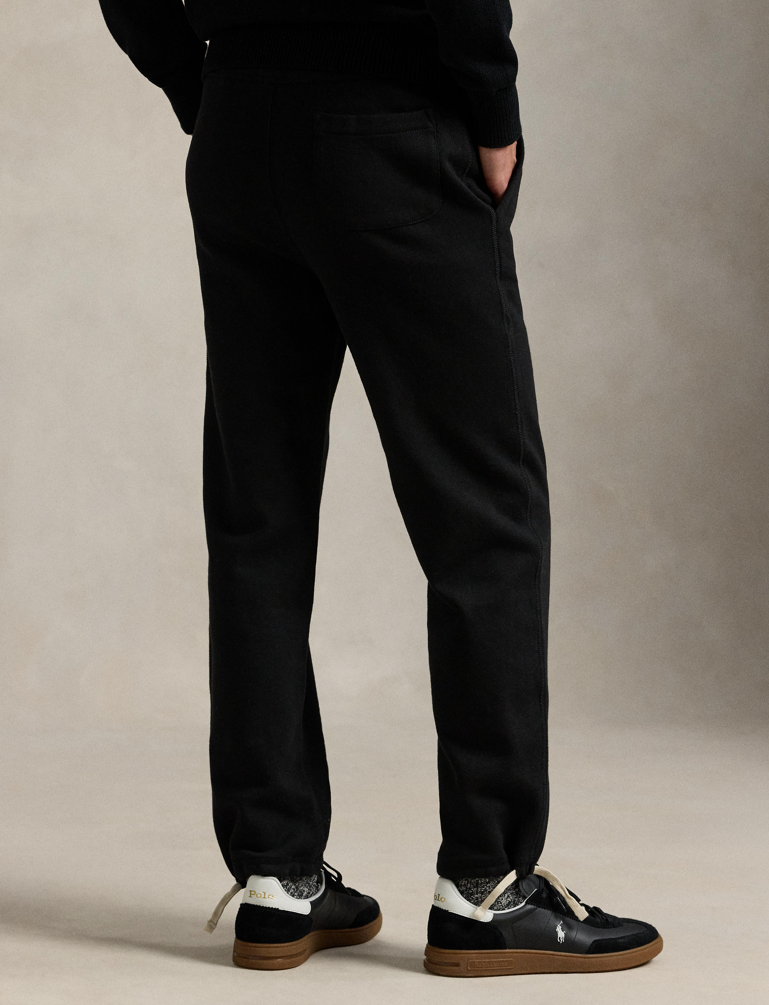 Men's Polo Ralph Lauren Fleece Sweatpant Black | Chicago City Sports