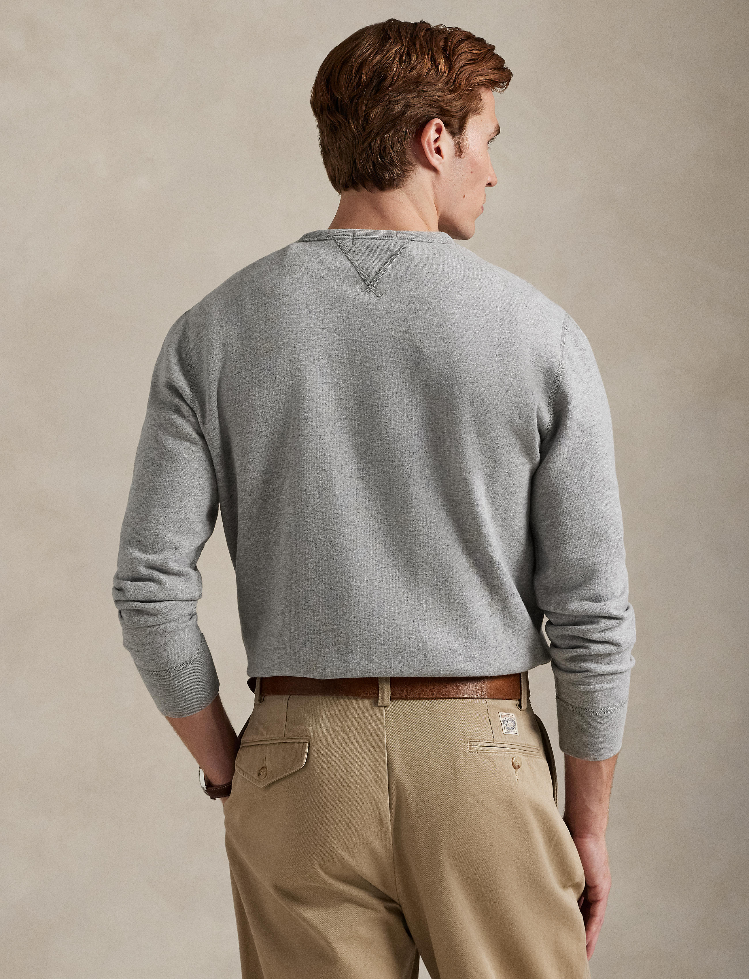 Men's Polo Ralph Lauren The RL Fleece Sweatshirt Andover Heather