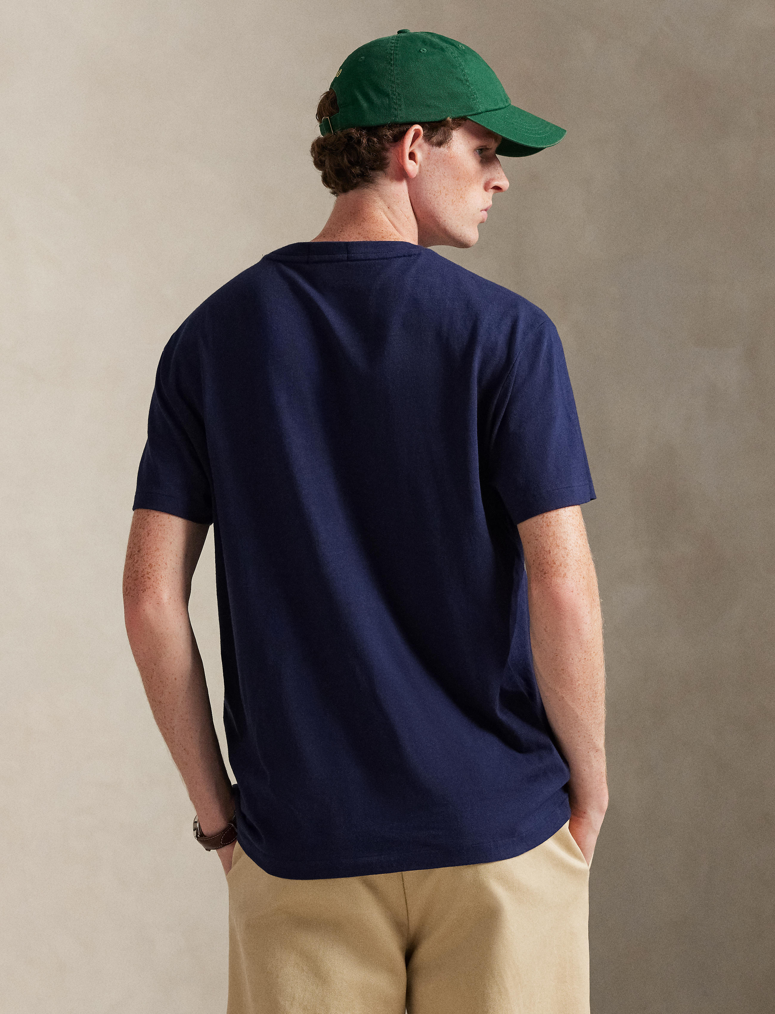 Polo Ralph Lauren ネイビー ポロシャツNEW YORK 短丈 Polo Ralph Lauren ネイビー ポロシャツNEW YORK 短丈 8.5-Inch New