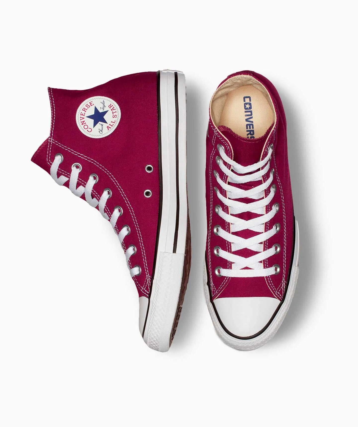 Men's Converse Chuck Taylor All Star High Top Shoes Maroon