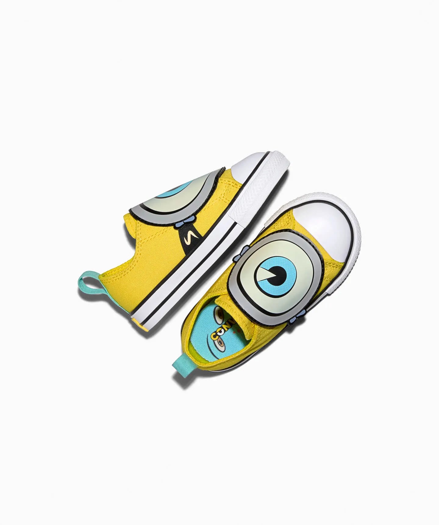 Toddler Converse Chuck Taylor All Star One Strap Minions 3 Shoes Yellow