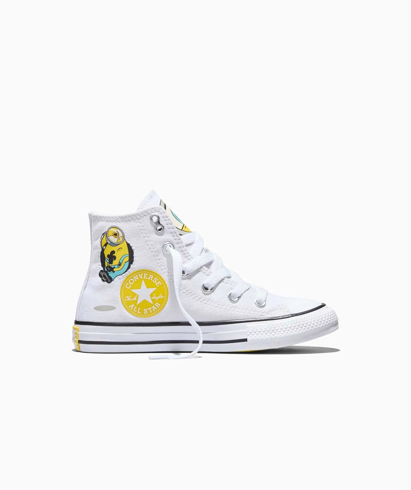 Little Kid Converse Chuck Taylor All Star Minions 3 Hi Shoes White / Yellow