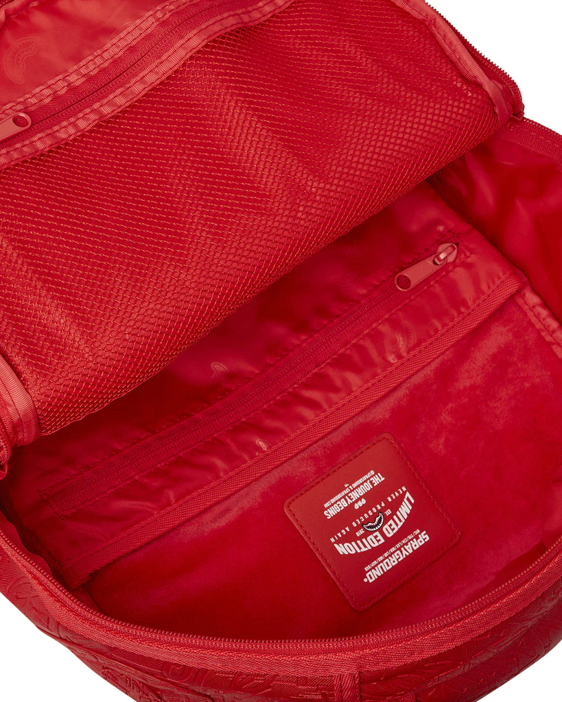 Sprayground Red Scribble Backpack Red
