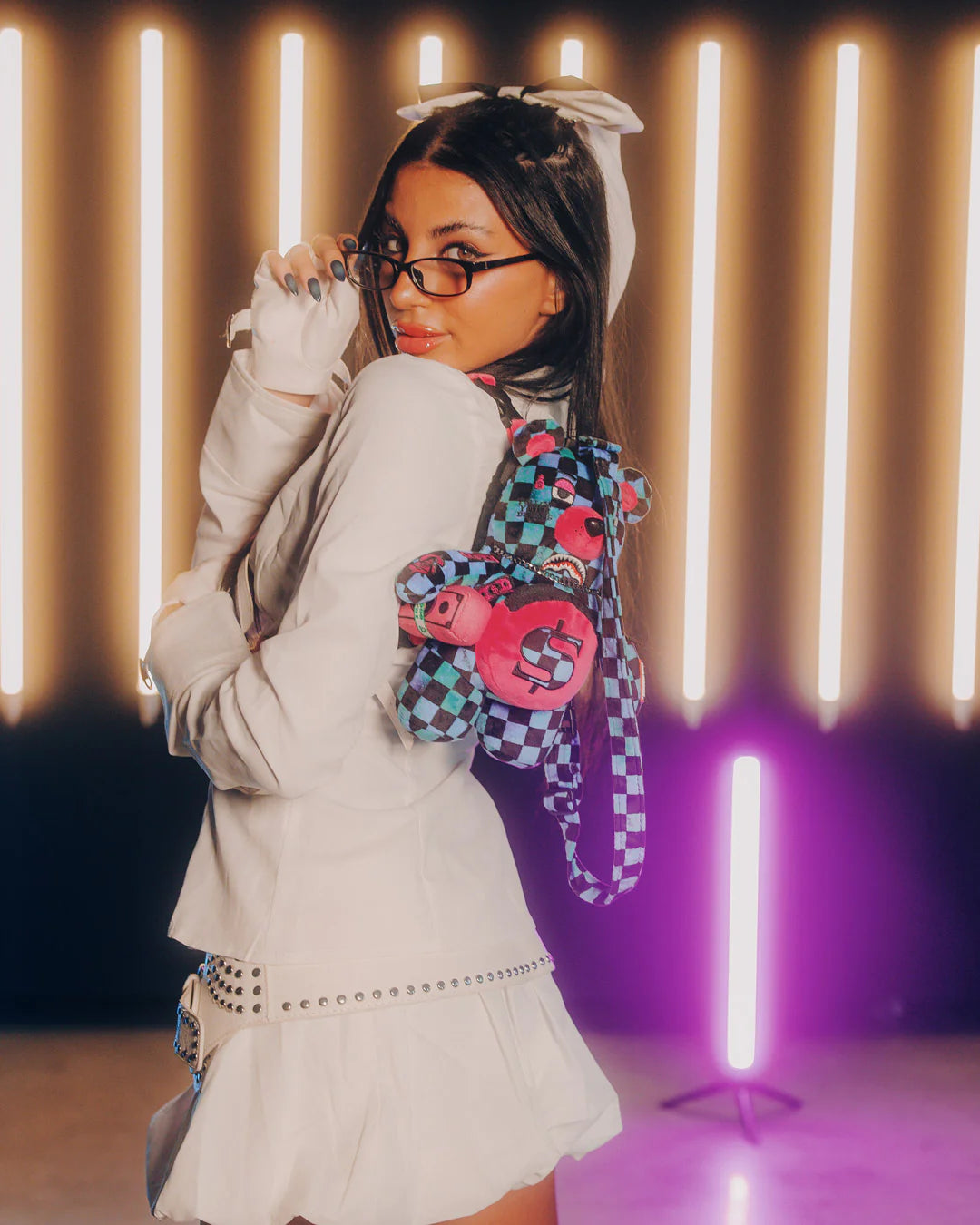 Sprayground Luminous Hypothesis Bear Cub Backpack