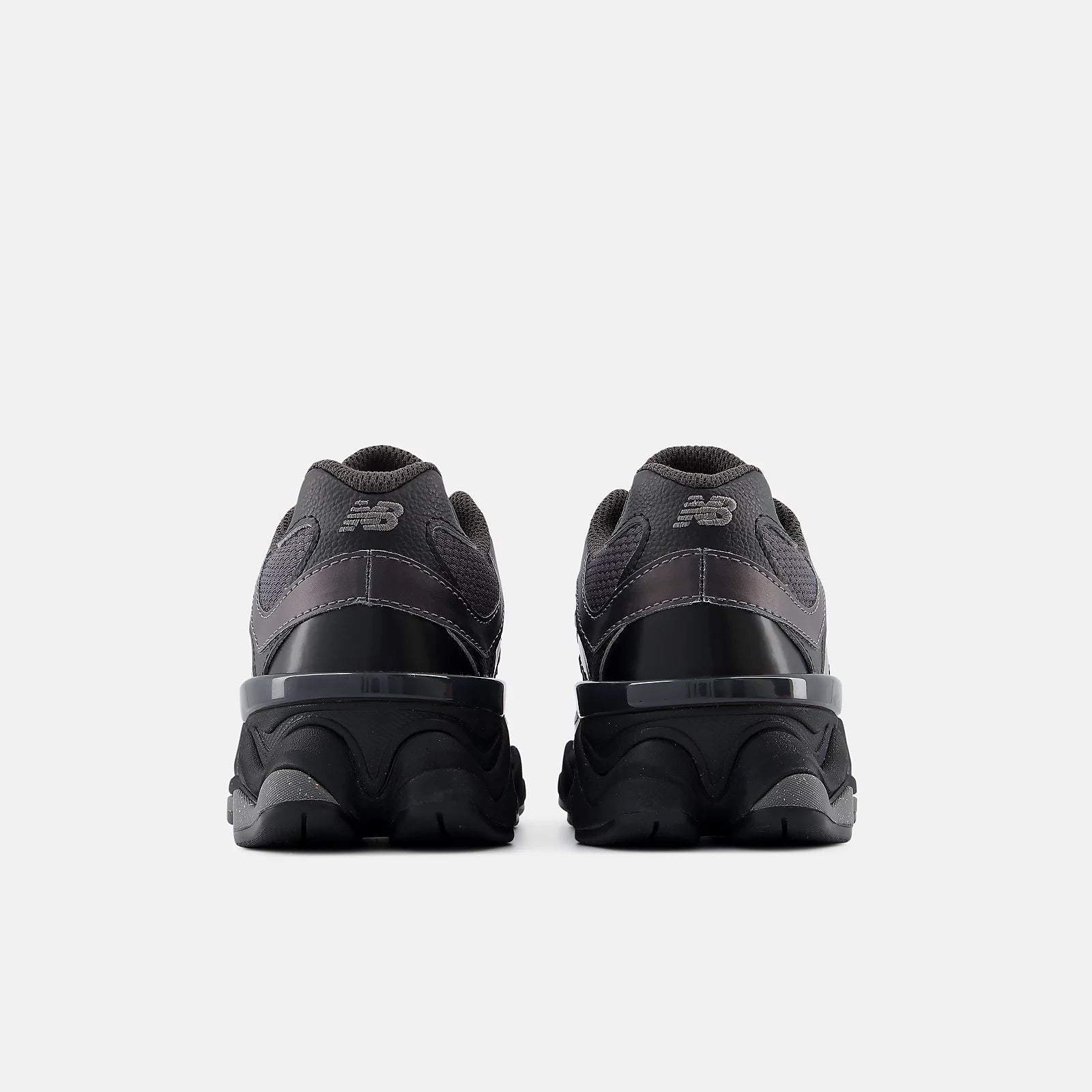 Big Kids New Balance 9060 Shoes Black with Castlerock