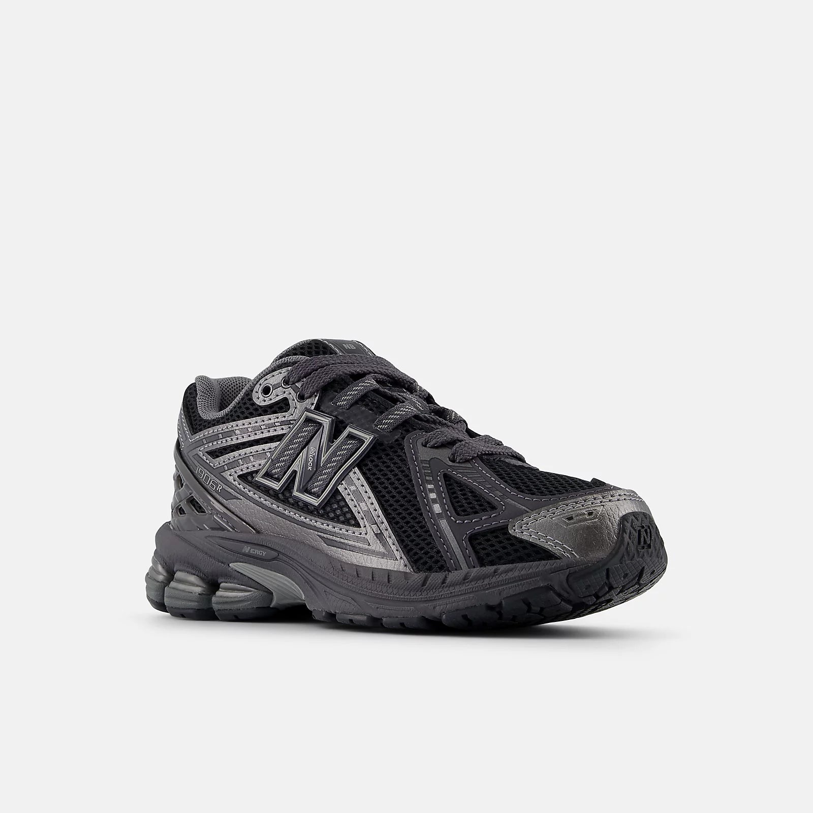 Big Kids New Balance 1906 Shoes Phantom/Silver Metallic