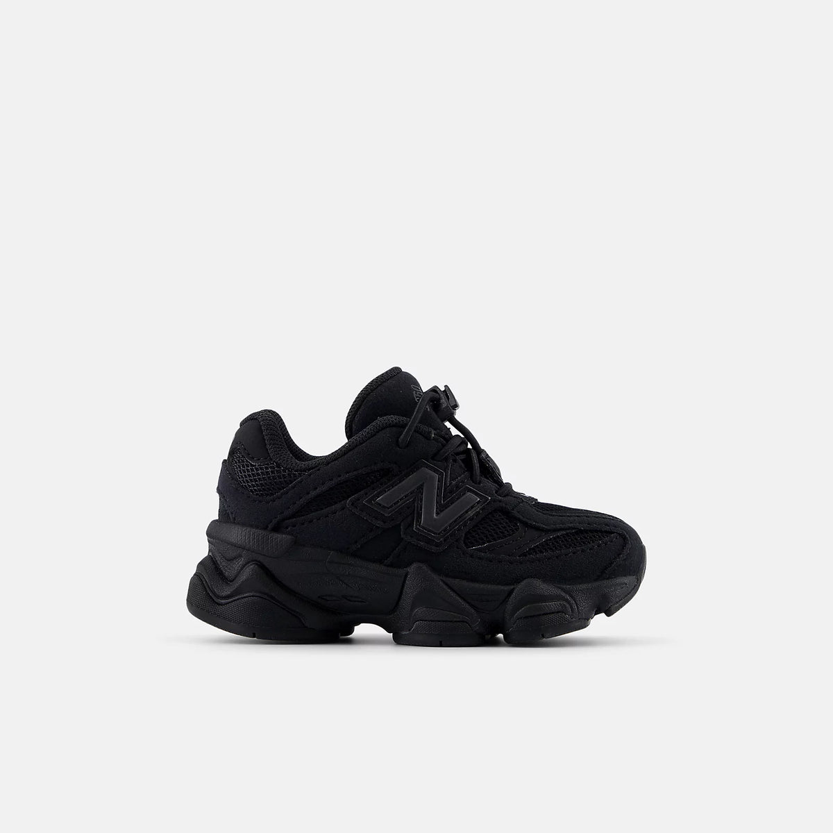 Toddlers New Balance 9060 Shoes Triple Black