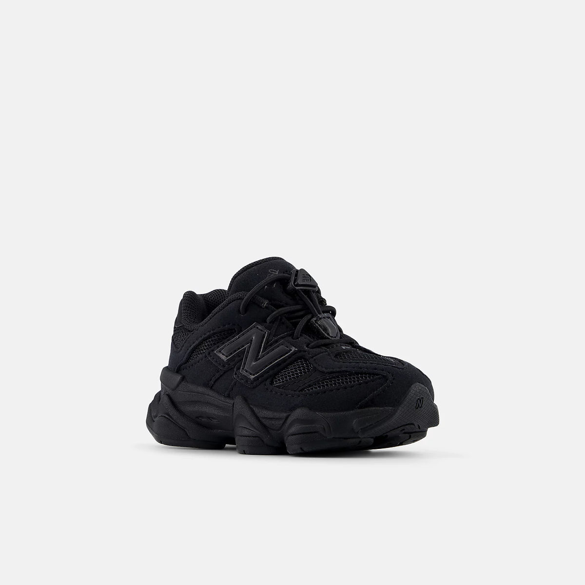 Toddlers New Balance 9060 Shoes Triple Black