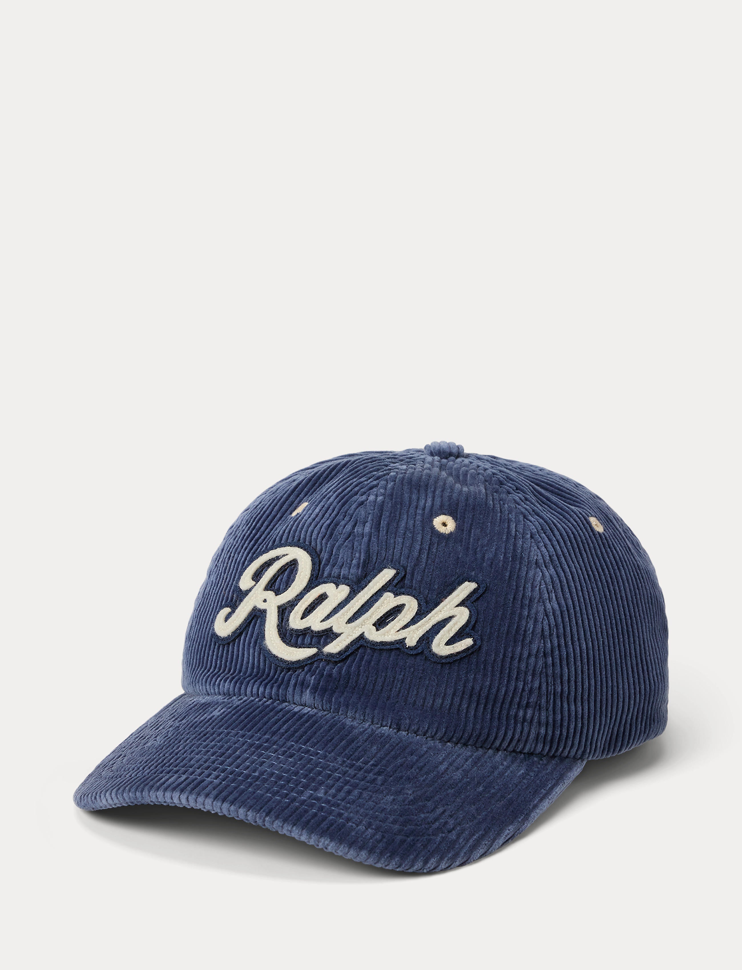 Polo Ralph Lauren Corduroy Ball Cap Boston Navy | Chicago City Sports