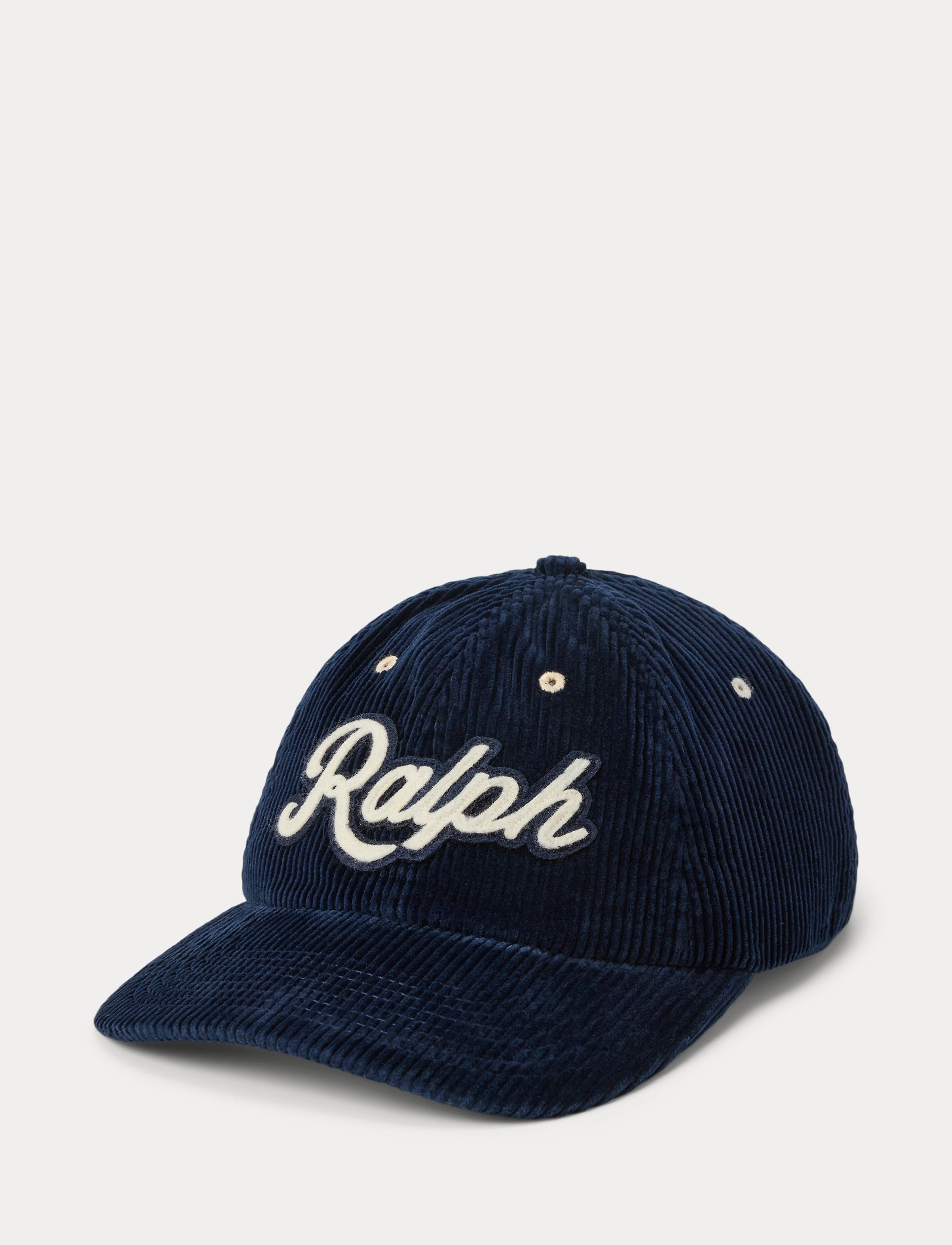 Polo Ralph Lauren Corduroy Ball Cap Boston Navy | Chicago City Sports