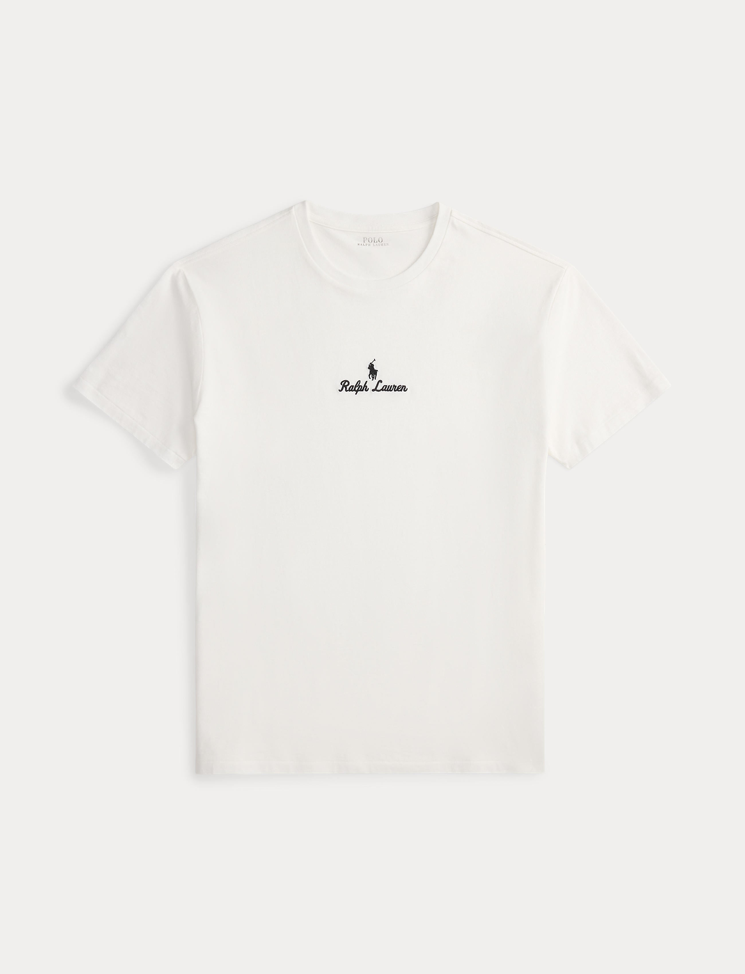 Men's Polo Ralph Lauren Classic Fit Logo Jersey T-Shirt White