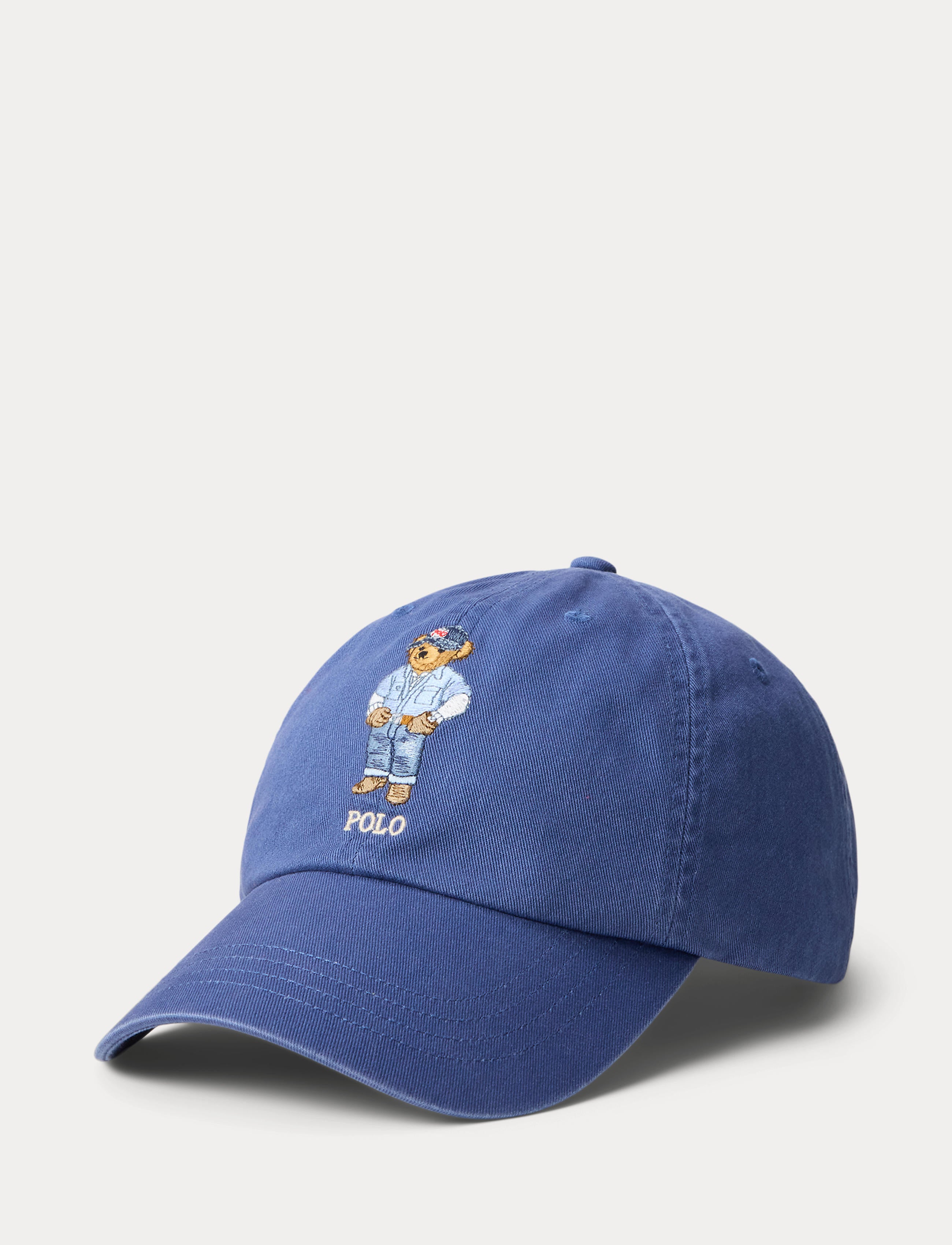 Polo Ralph Polo Bear twill Ball Cap Light Navy | Chicago City Sports