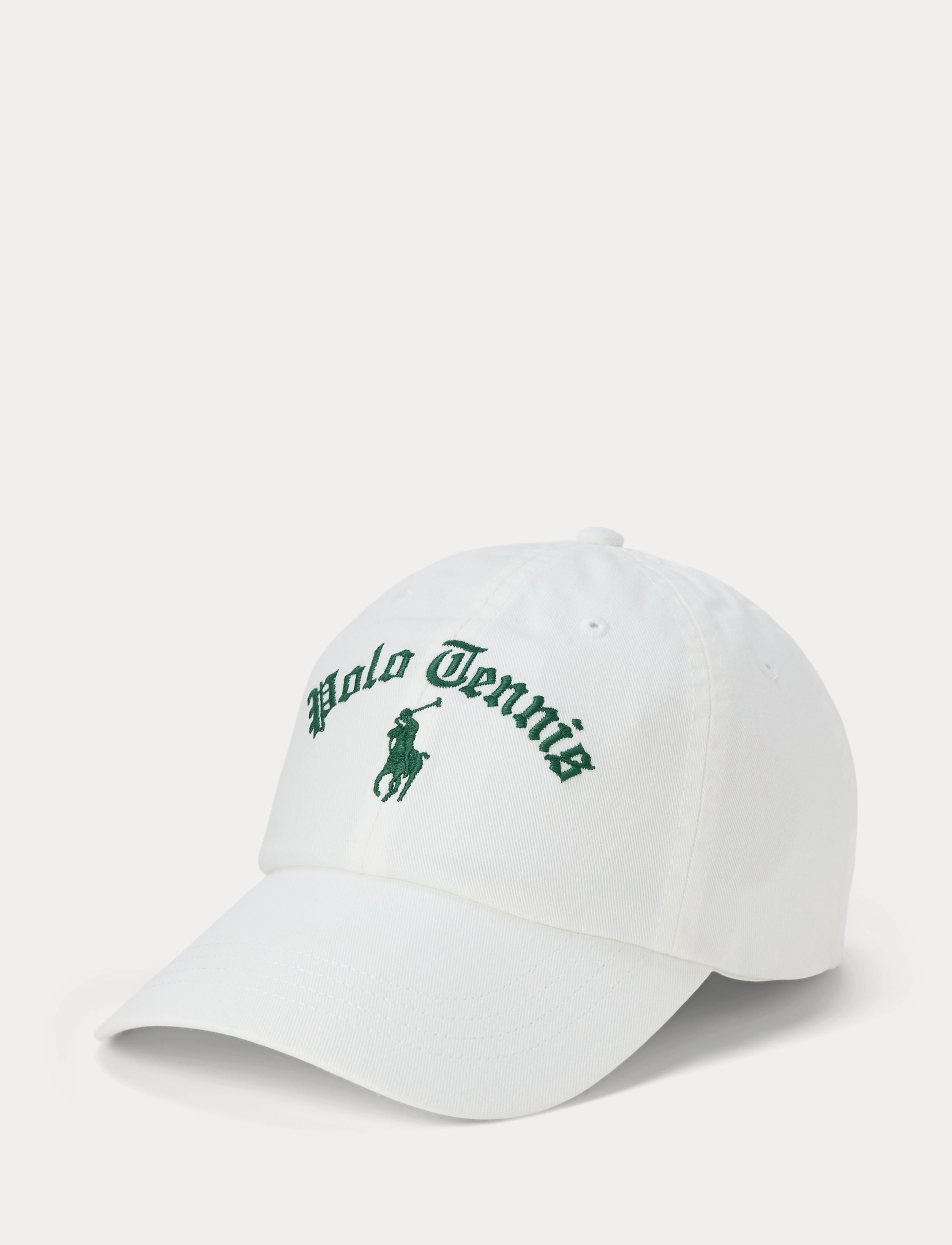 Polo Ralph Lauren Twill Polo Tennis Cap White