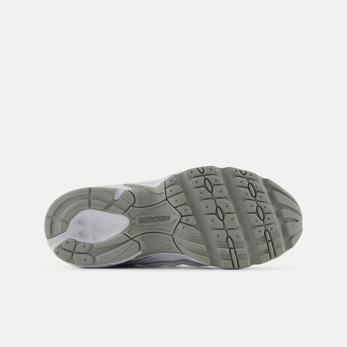 Little Kids New Balance 740 Bungee Lace Shoes White with Silver Metallic PZ740WM