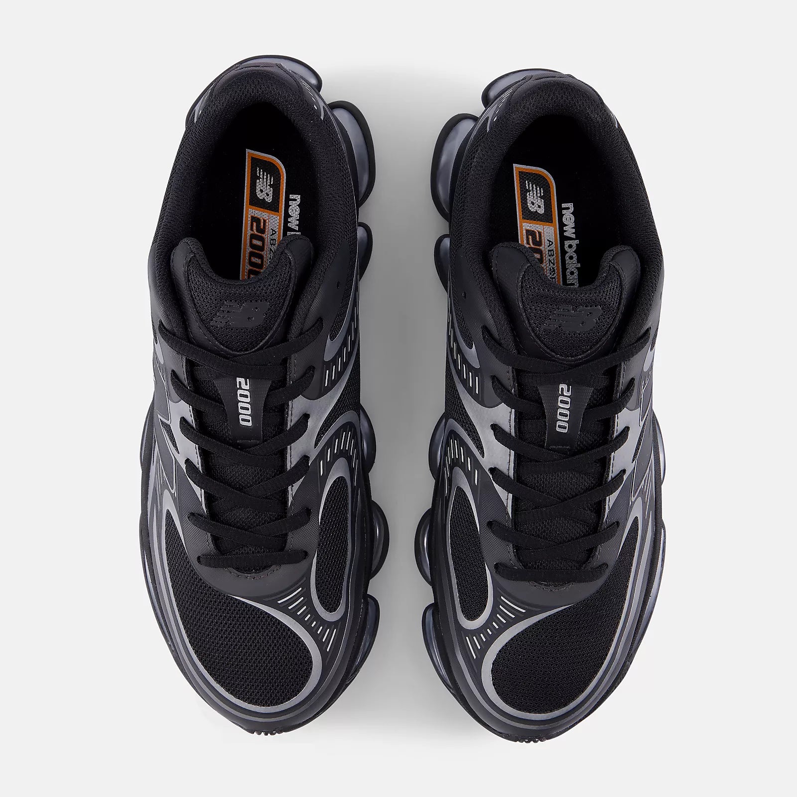 Men's New Balance Abzorb 2000 Black with Silver Metallic