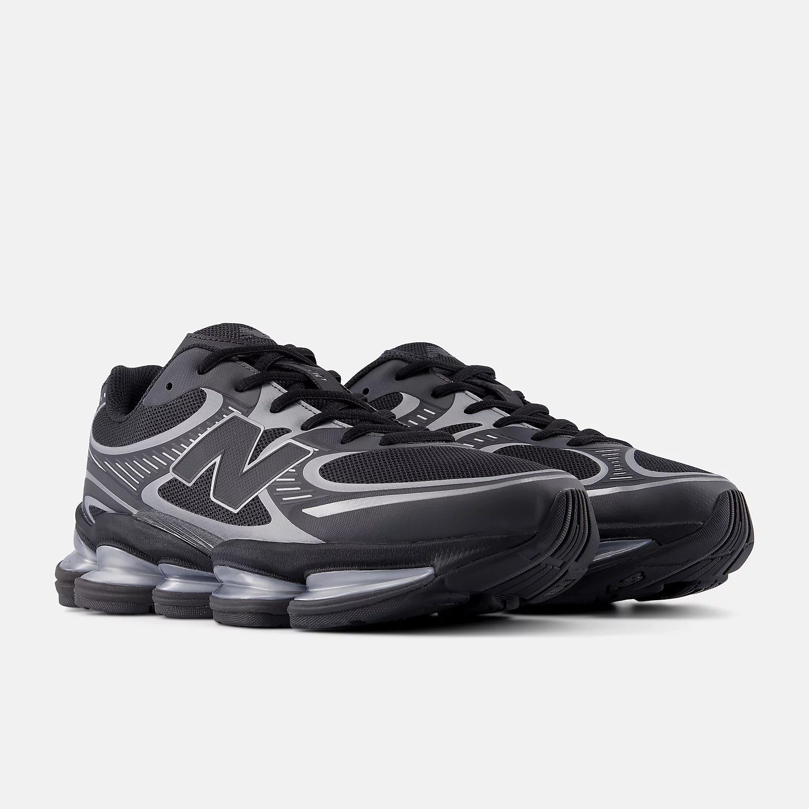 Men's New Balance Abzorb 2000 Black with Silver Metallic