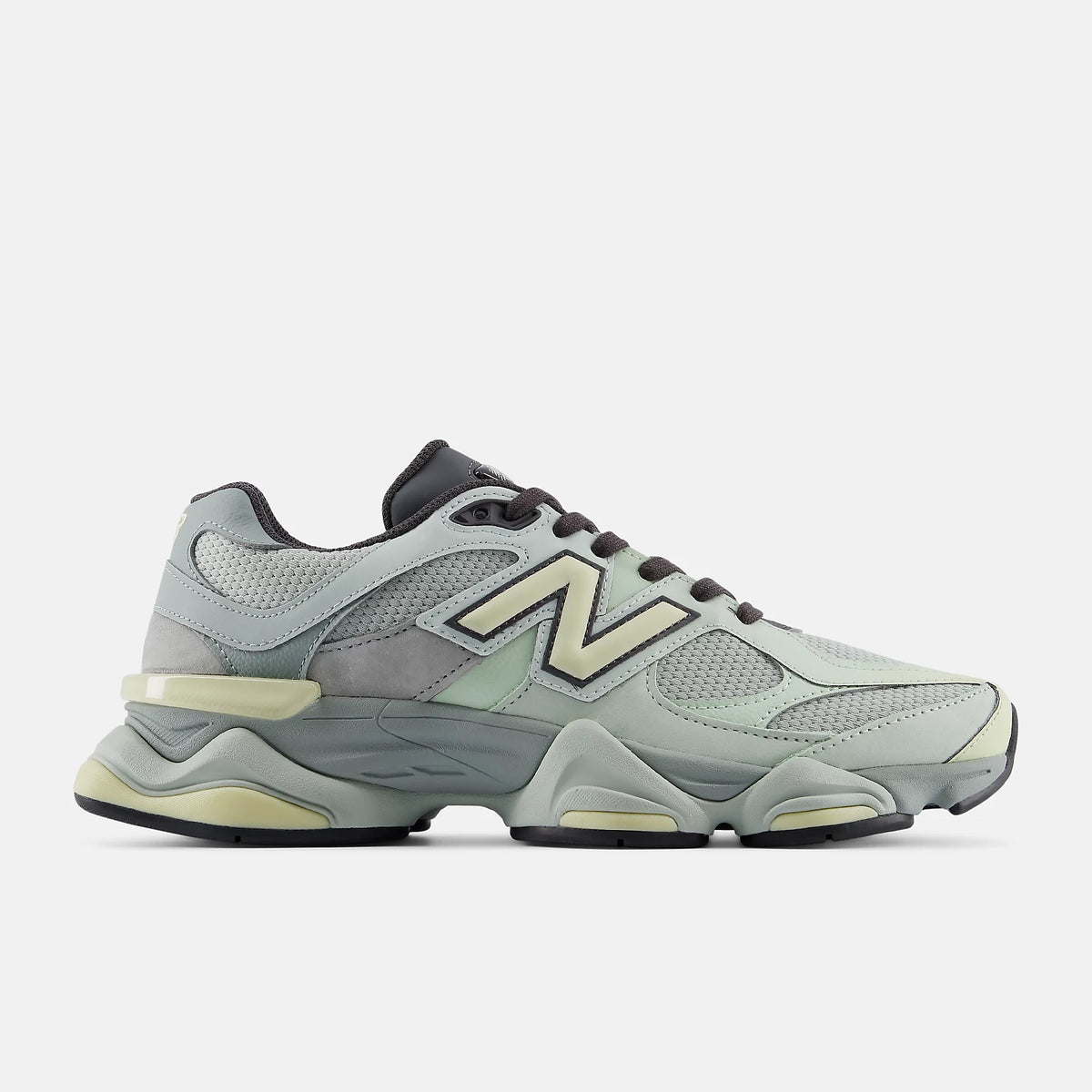 Men's New Balance 9060 Shoes Silver Moss With Morel U906038F