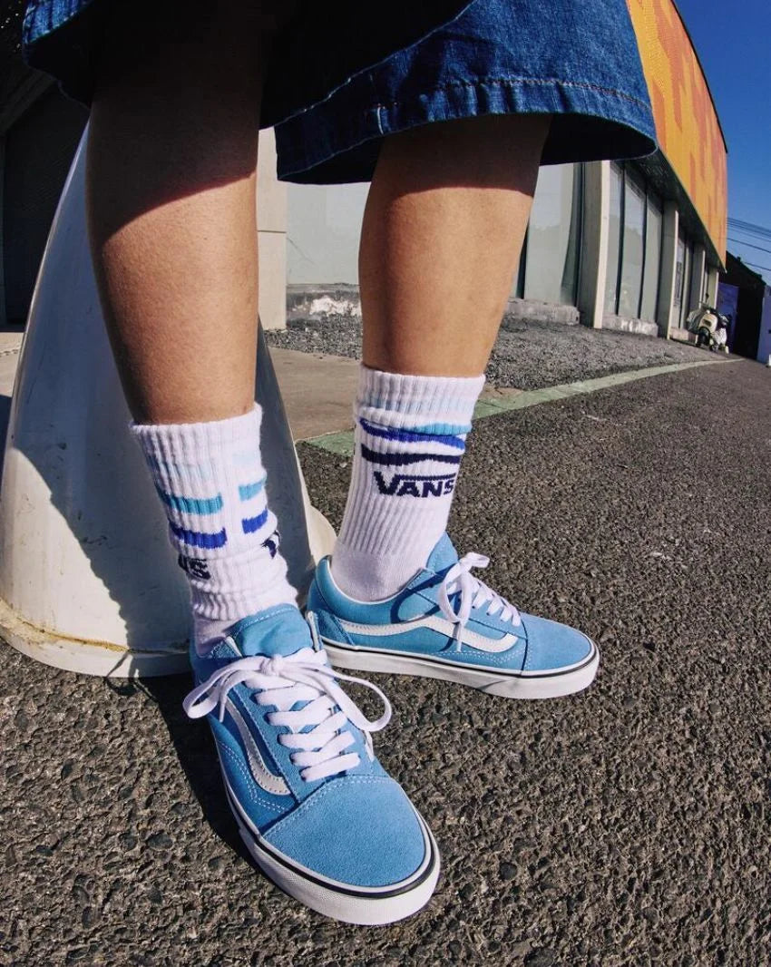 Unisex Vans Canvas Old Skool Shoes Heritage Blue