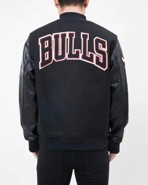 Pro Standard Chicago Bulls Varsity Jacket | Chicago City Sports