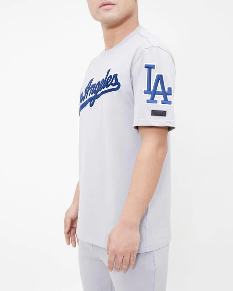 Los Angeles Dodgers Women's Second Wind V-Neck T-Shirt - White