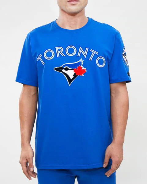 Men's Pro Standard Toronto Blue Jays Stacked Logo Shirt Blue